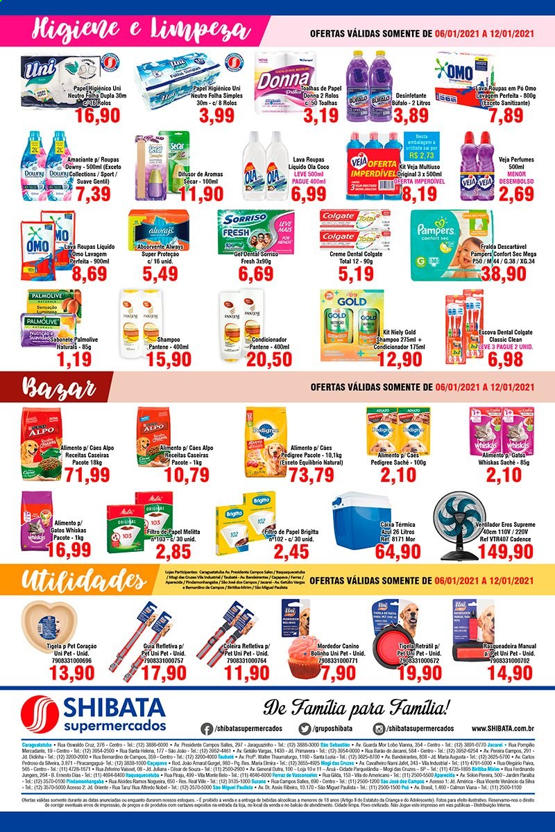 Folheto Shibata Supermercados - 06/01/2021 - 12/01/2021. Página 4