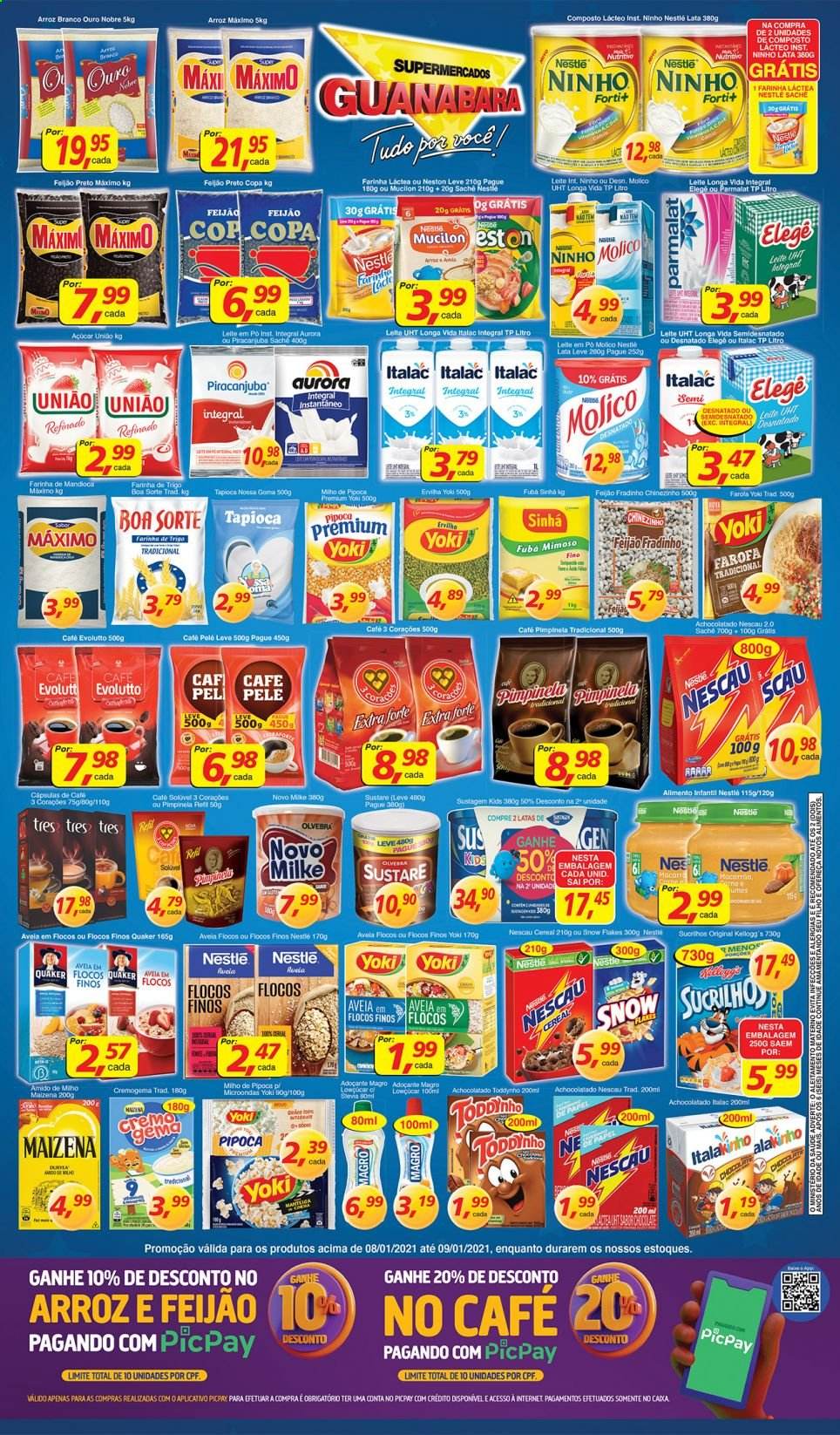 Folheto Supermercados Guanabara - 08/01/2021 - 09/01/2021. Página 2