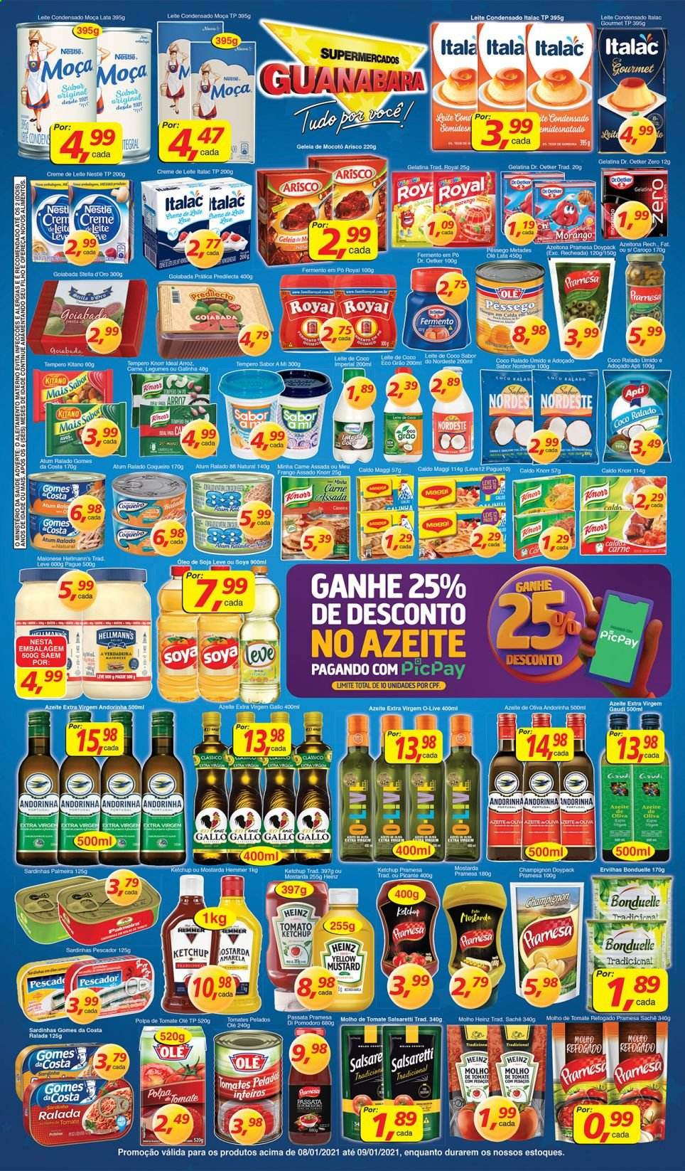 Folheto Supermercados Guanabara - 08/01/2021 - 09/01/2021. Página 3