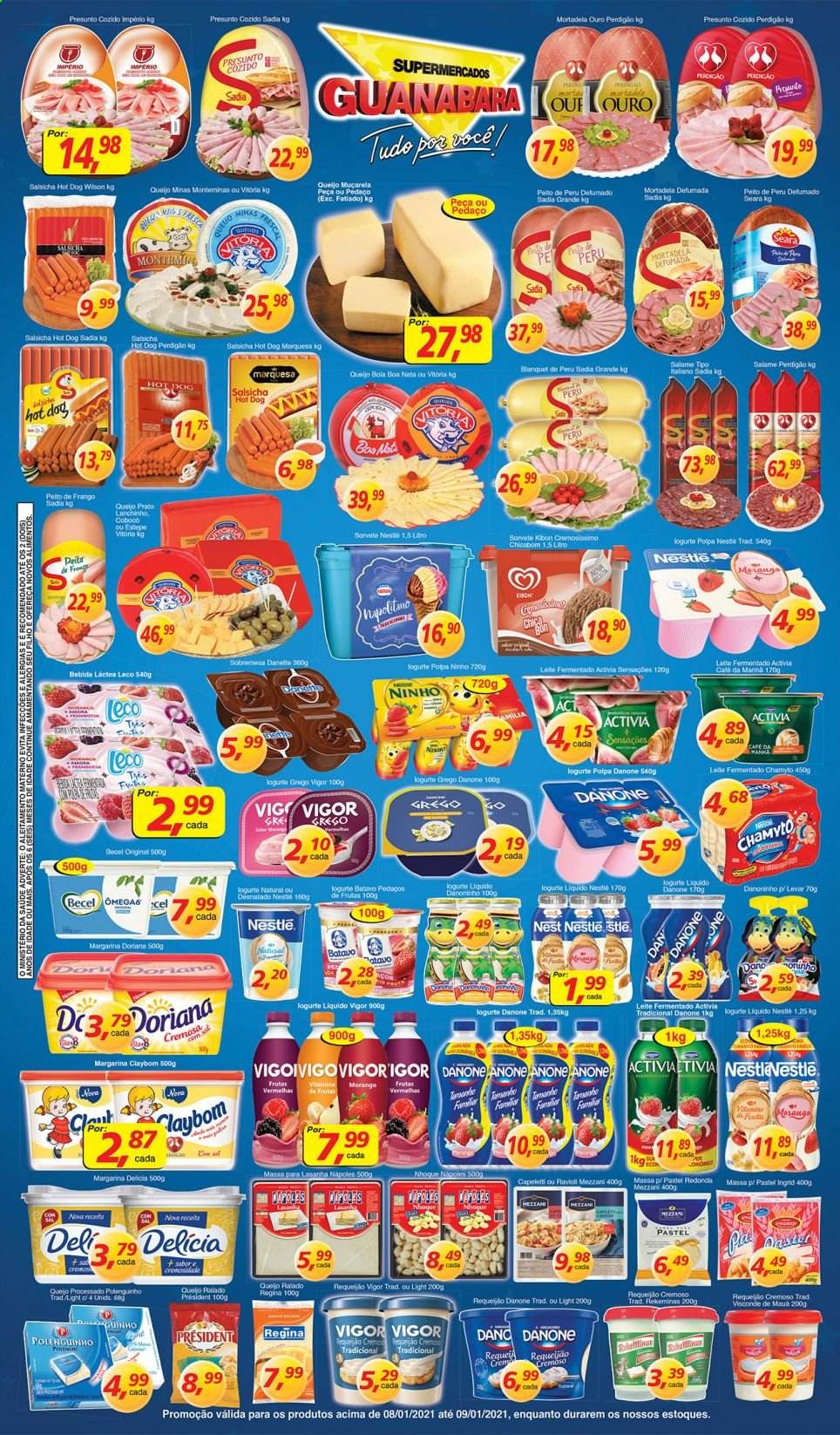 Folheto Supermercados Guanabara - 08/01/2021 - 09/01/2021. Página 6