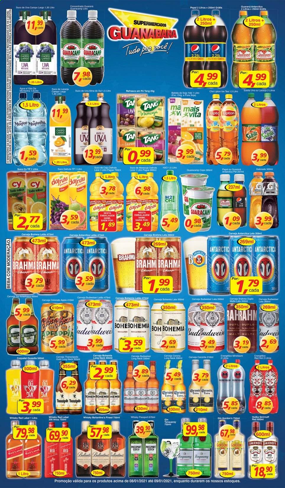 Folheto Supermercados Guanabara - 08/01/2021 - 09/01/2021. Página 7