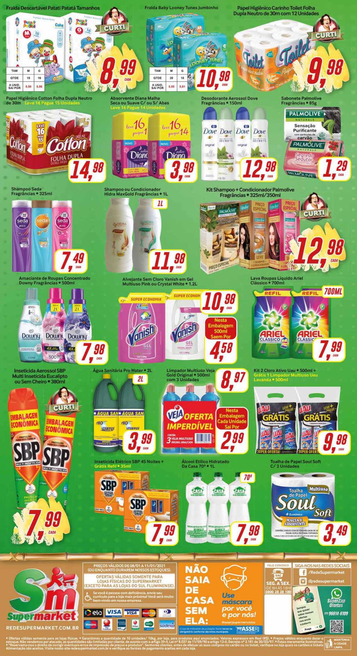 Folheto Rede Supermarket - 08/01/2021 - 11/01/2021. Página 4