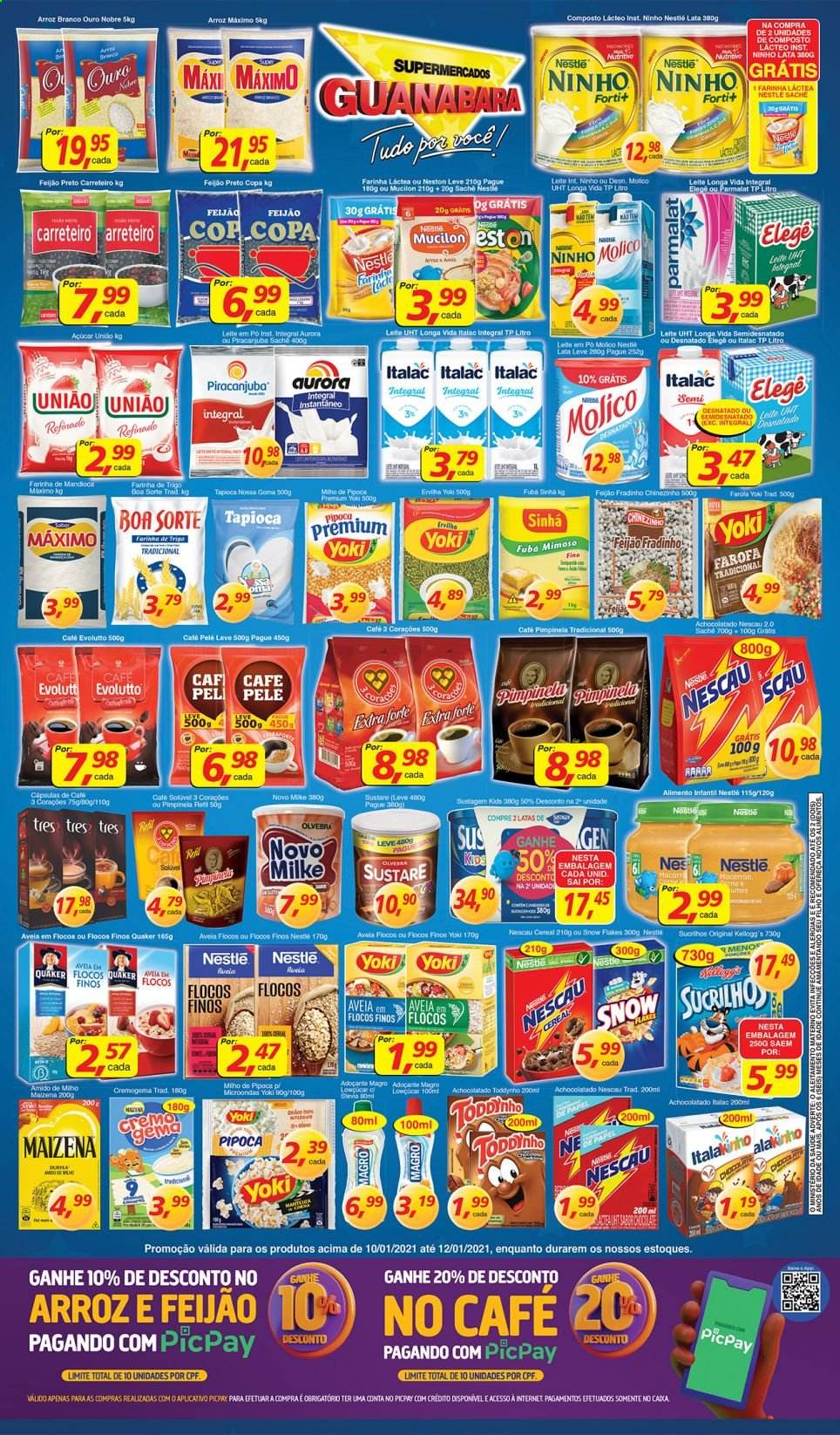 Folheto Supermercados Guanabara - 10/01/2021 - 12/01/2021. Página 2