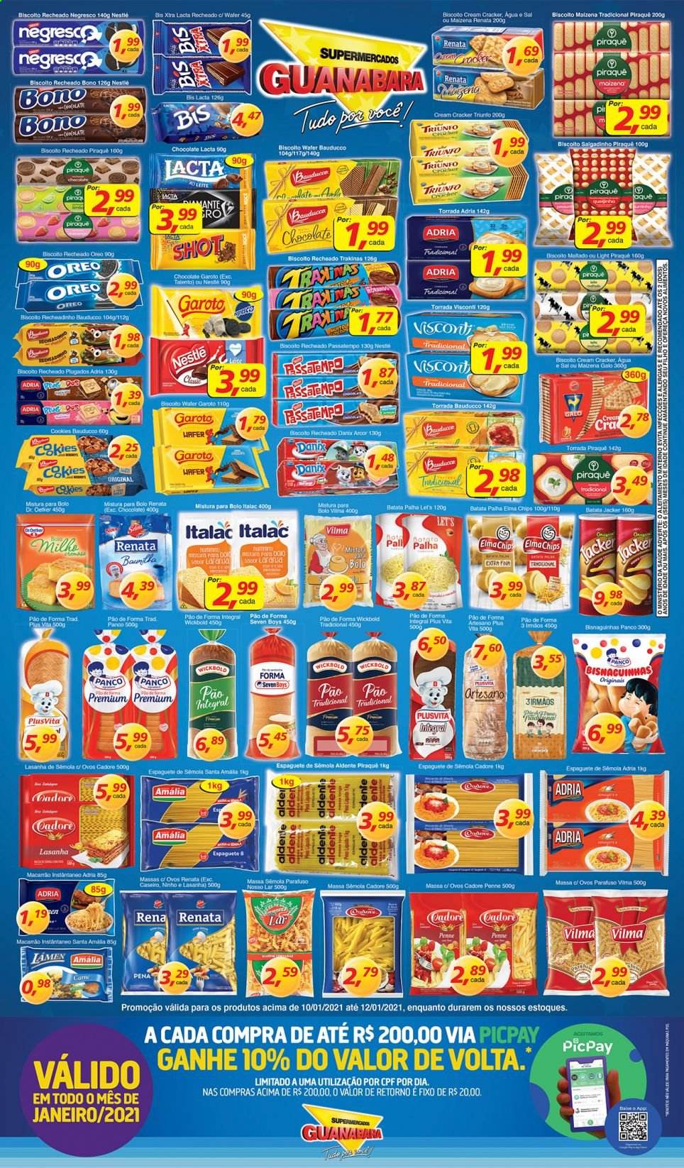 Folheto Supermercados Guanabara - 10/01/2021 - 12/01/2021. Página 4