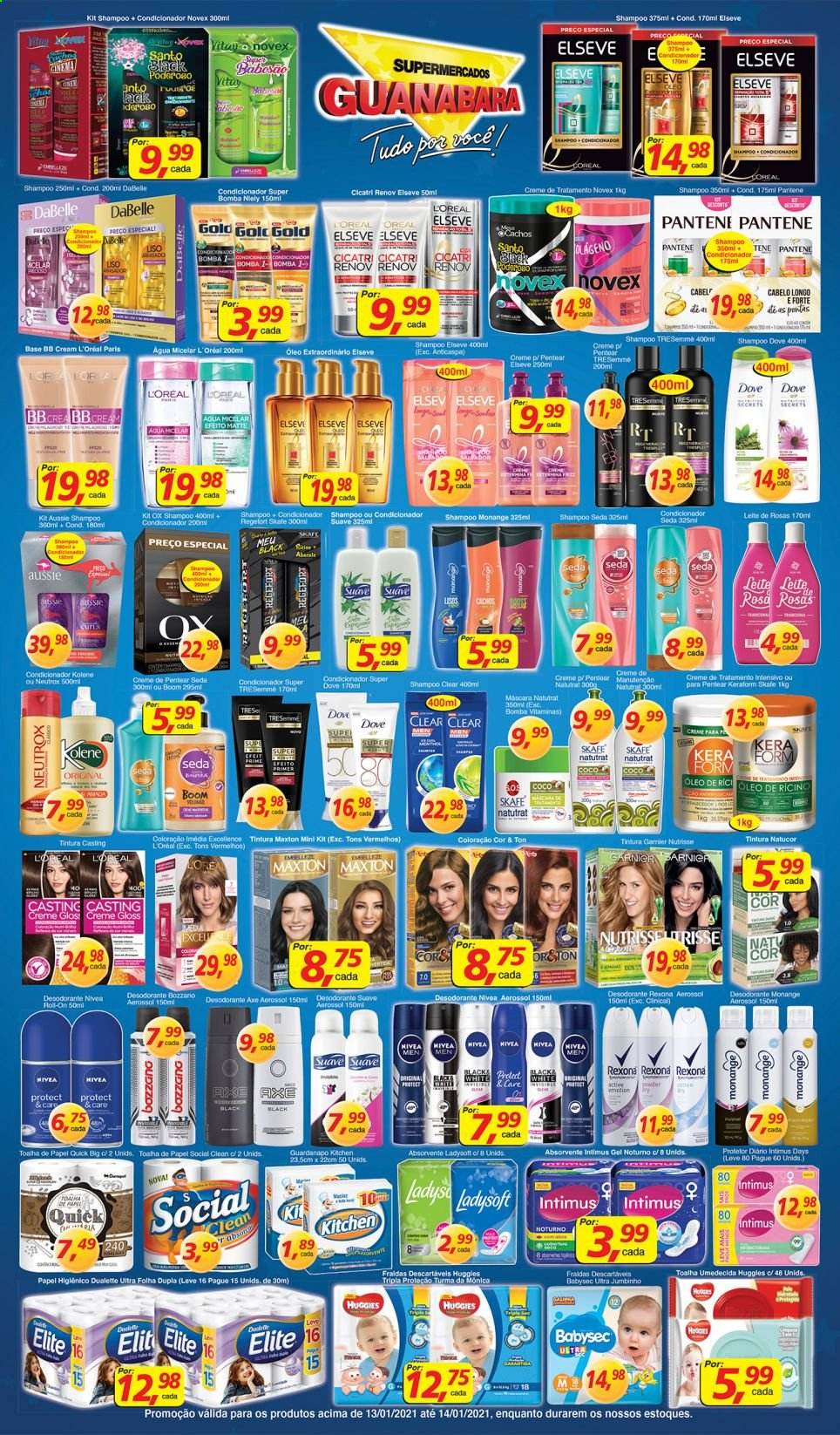 Folheto Supermercados Guanabara - 13/01/2021 - 14/01/2021. Página 9