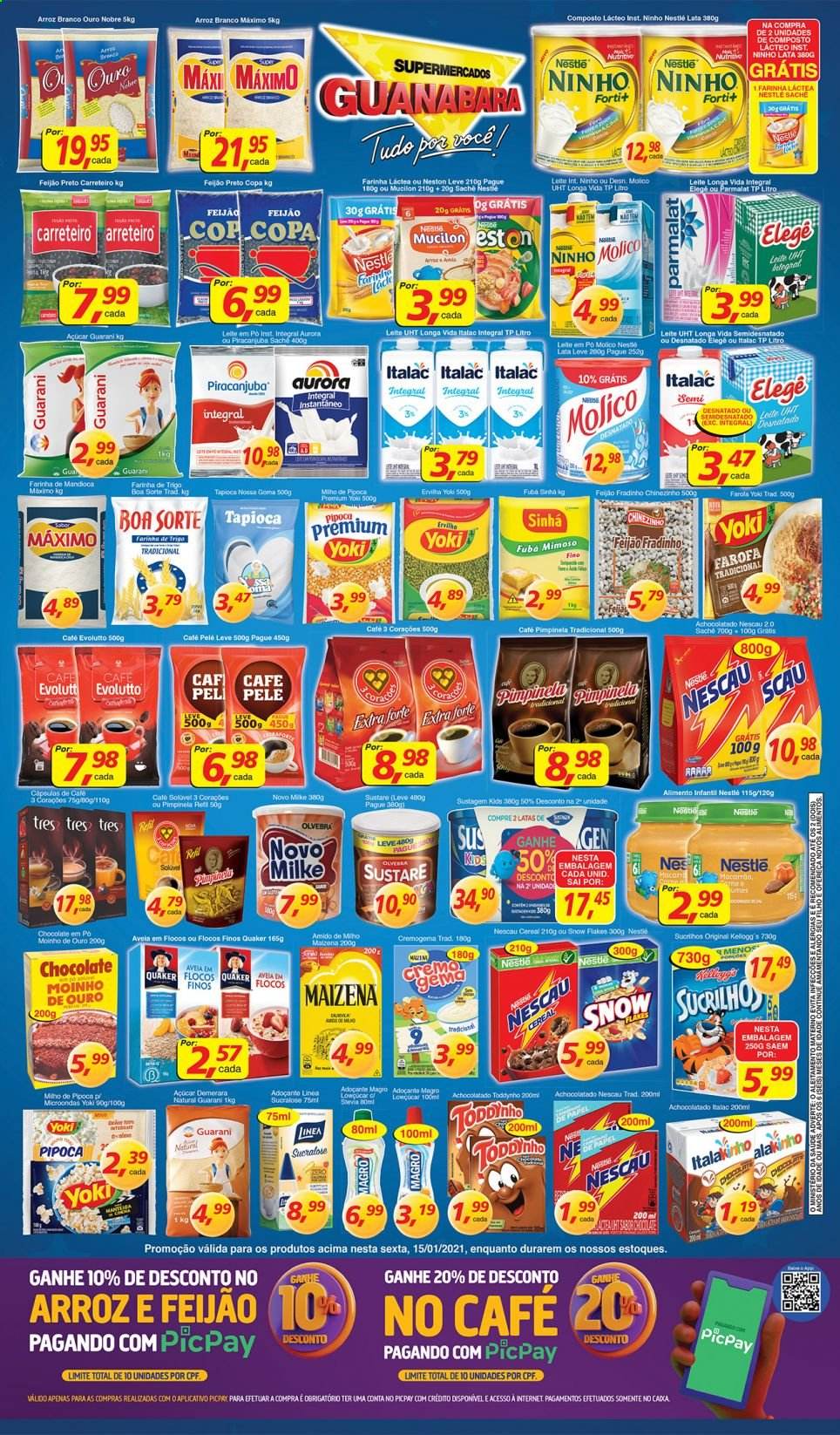 Folheto Supermercados Guanabara - 15/01/2021 - 15/01/2021. Página 2