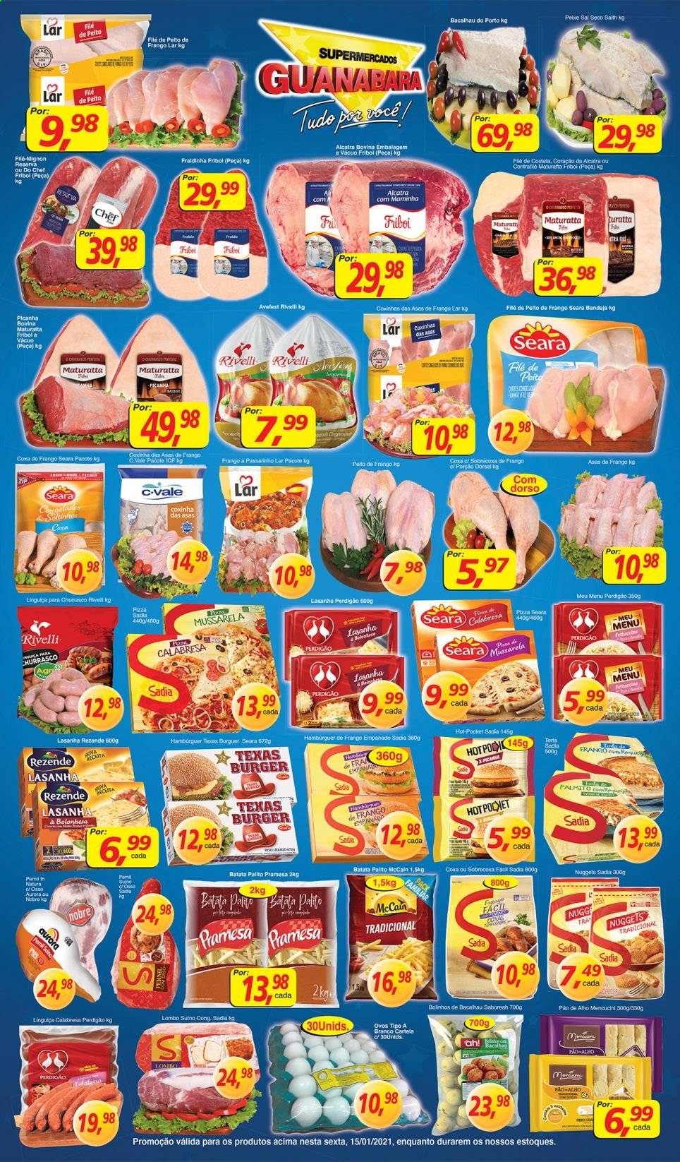 Folheto Supermercados Guanabara - 15/01/2021 - 15/01/2021. Página 5