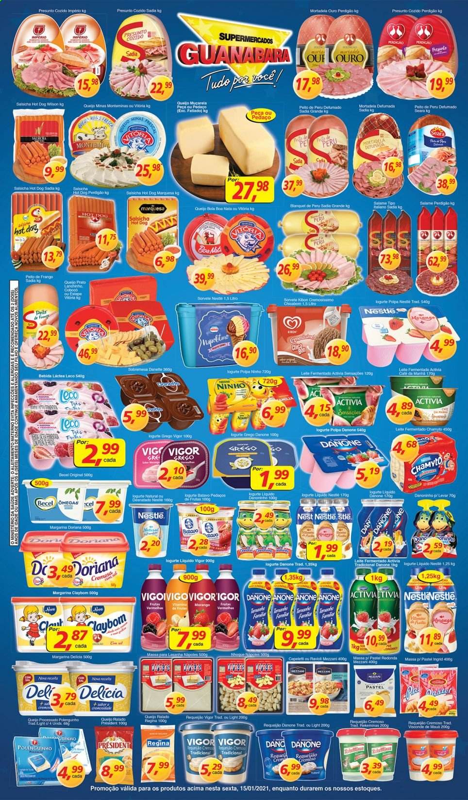 Folheto Supermercados Guanabara - 15/01/2021 - 15/01/2021. Página 6