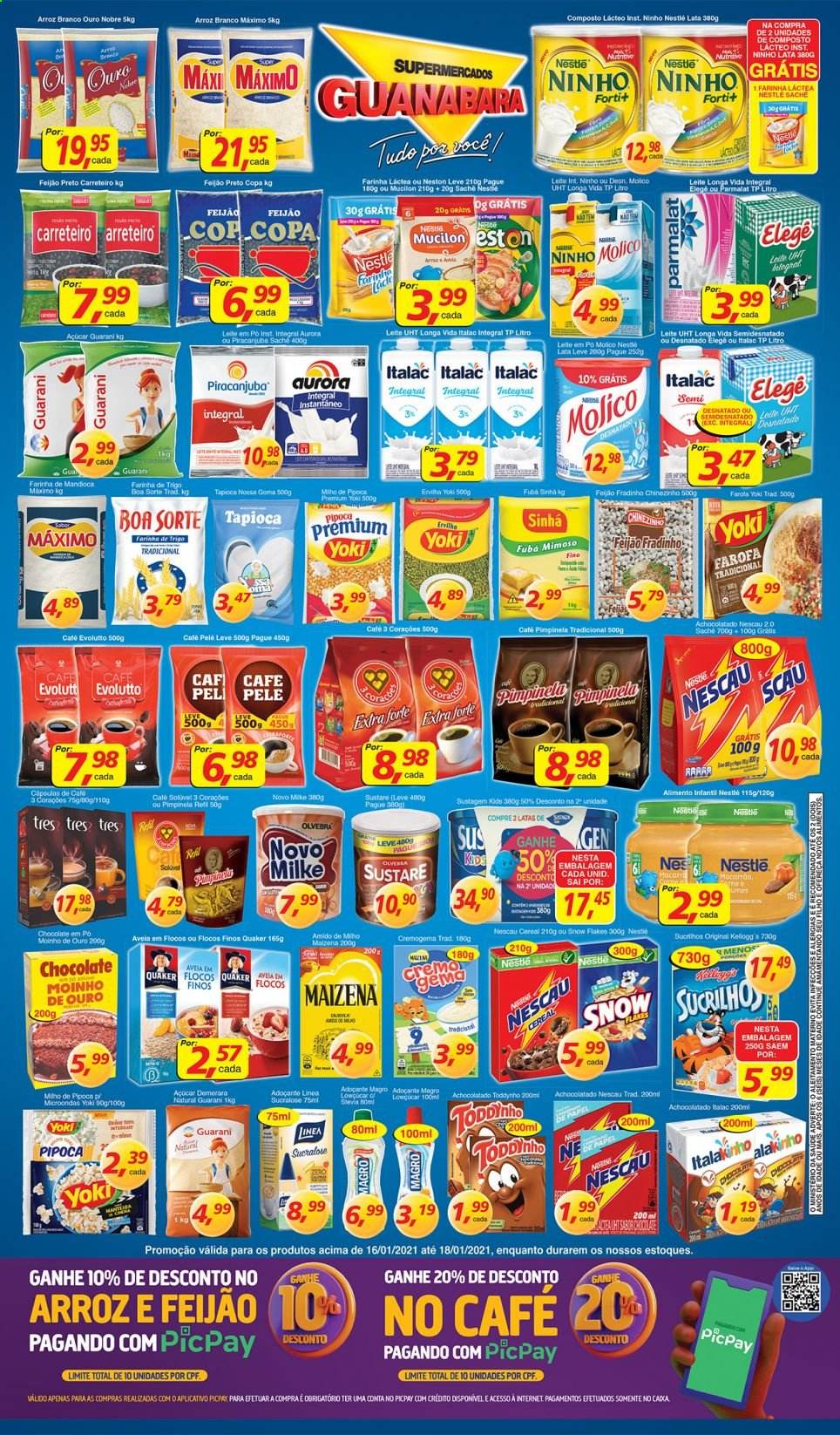 Folheto Supermercados Guanabara - 16/01/2021 - 18/01/2021. Página 2