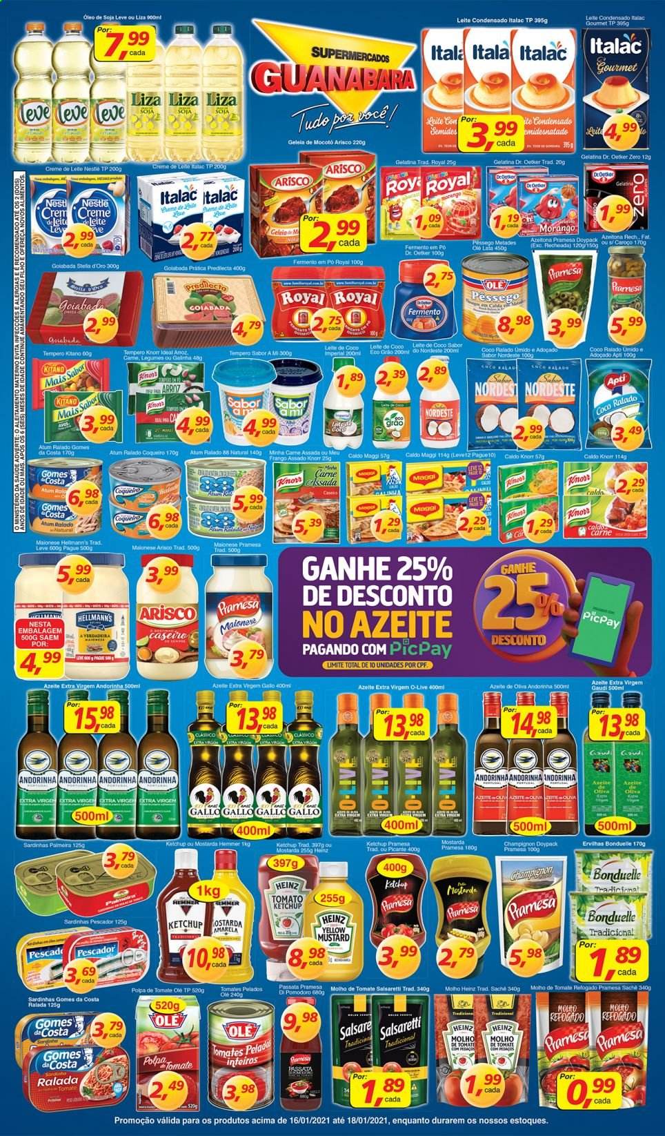 Folheto Supermercados Guanabara - 16/01/2021 - 18/01/2021. Página 3