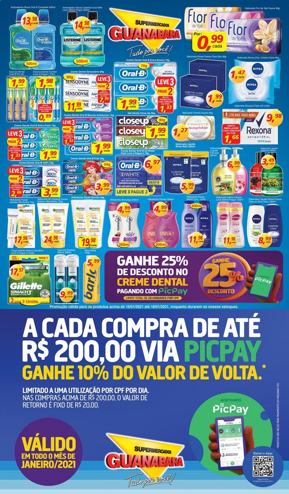 Folheto Supermercados Guanabara - 16/01/2021 - 18/01/2021. Página 10