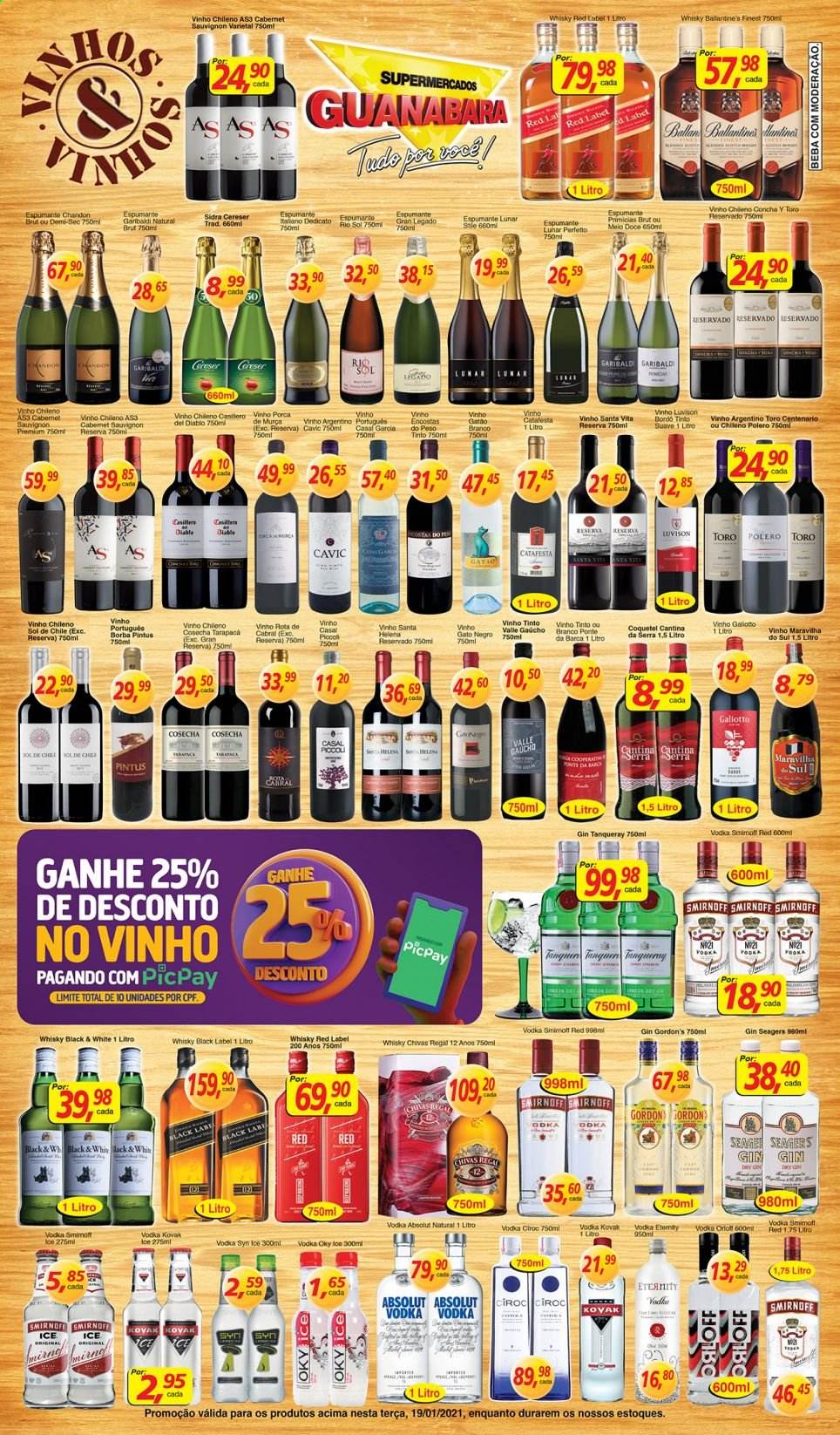 Folheto Supermercados Guanabara - 19/01/2021 - 19/01/2021. Página 8