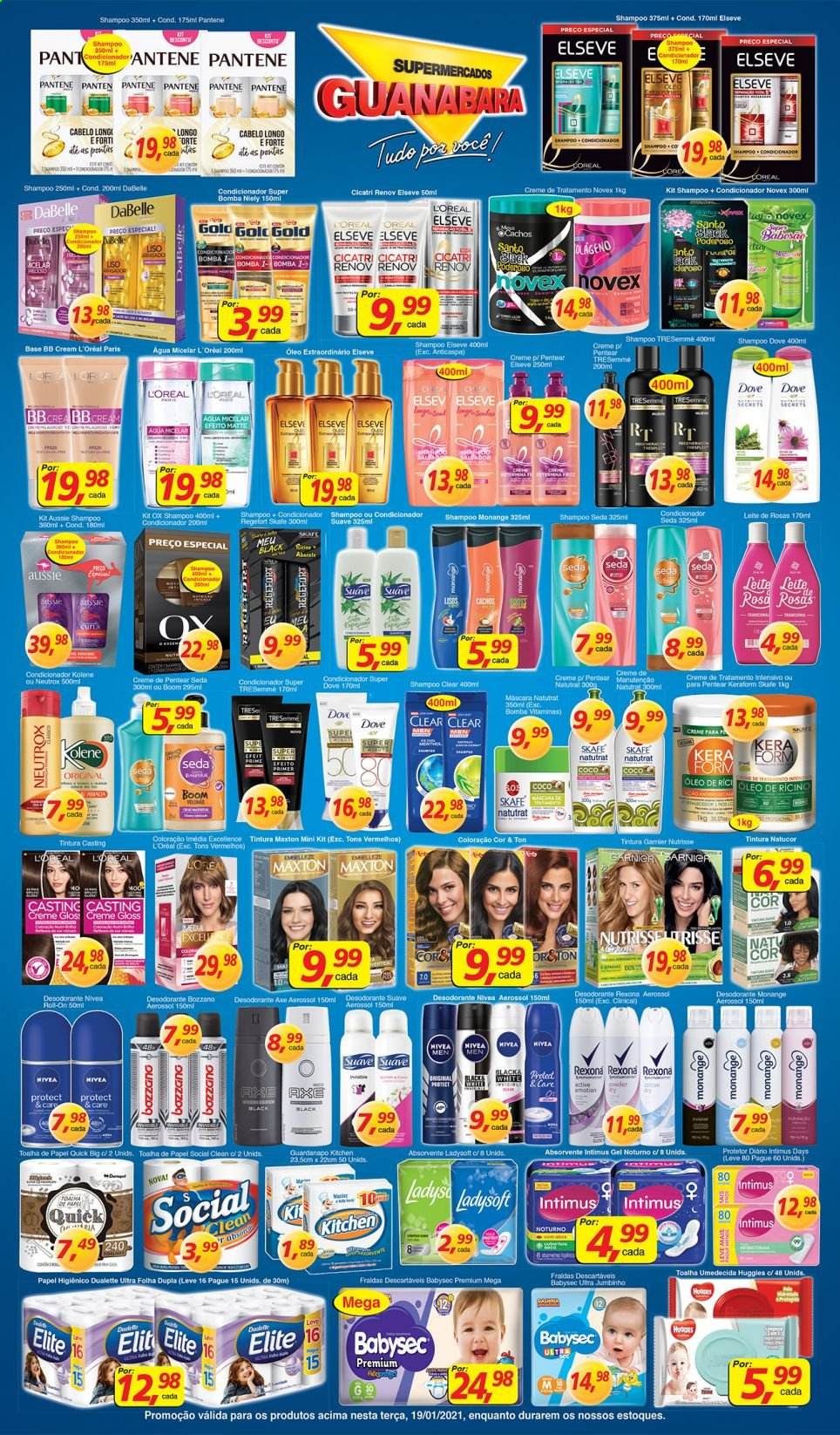 Folheto Supermercados Guanabara - 19/01/2021 - 19/01/2021. Página 9
