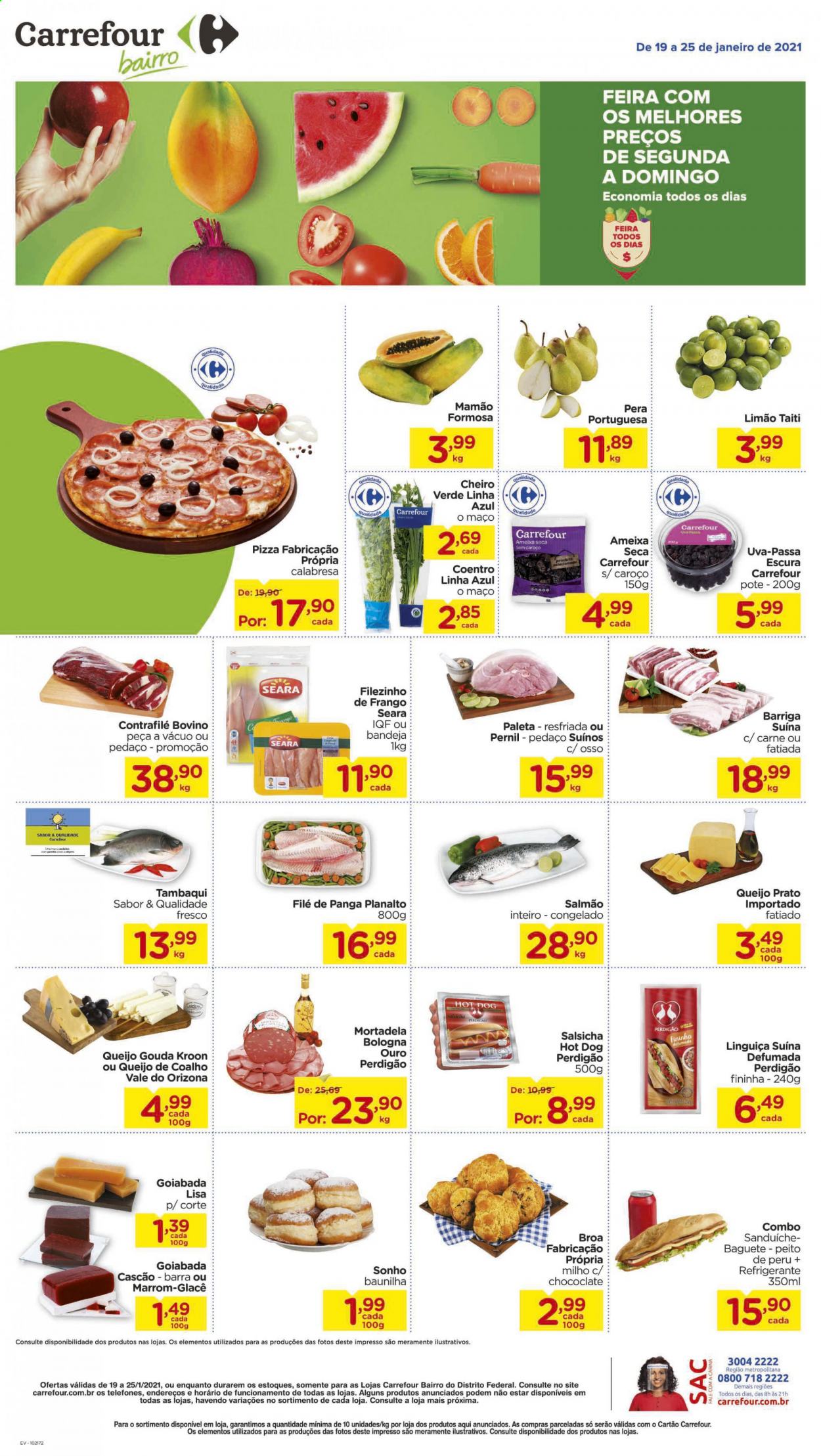 Folheto Carrefour Bairro - 19/01/2021 - 25/01/2021. Página 1
