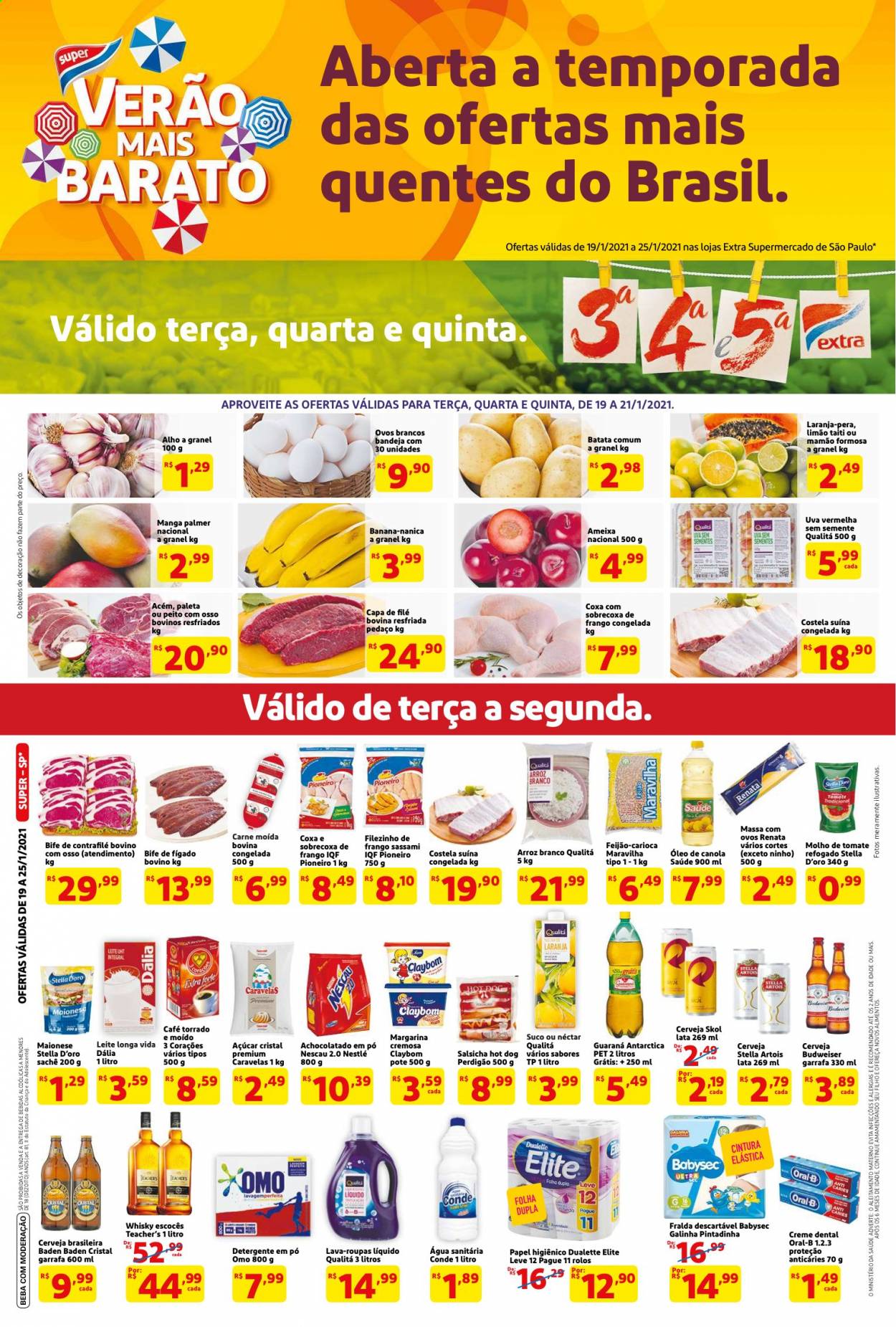 Folheto Extra - 19/01/2021 - 25/01/2021. Página 1