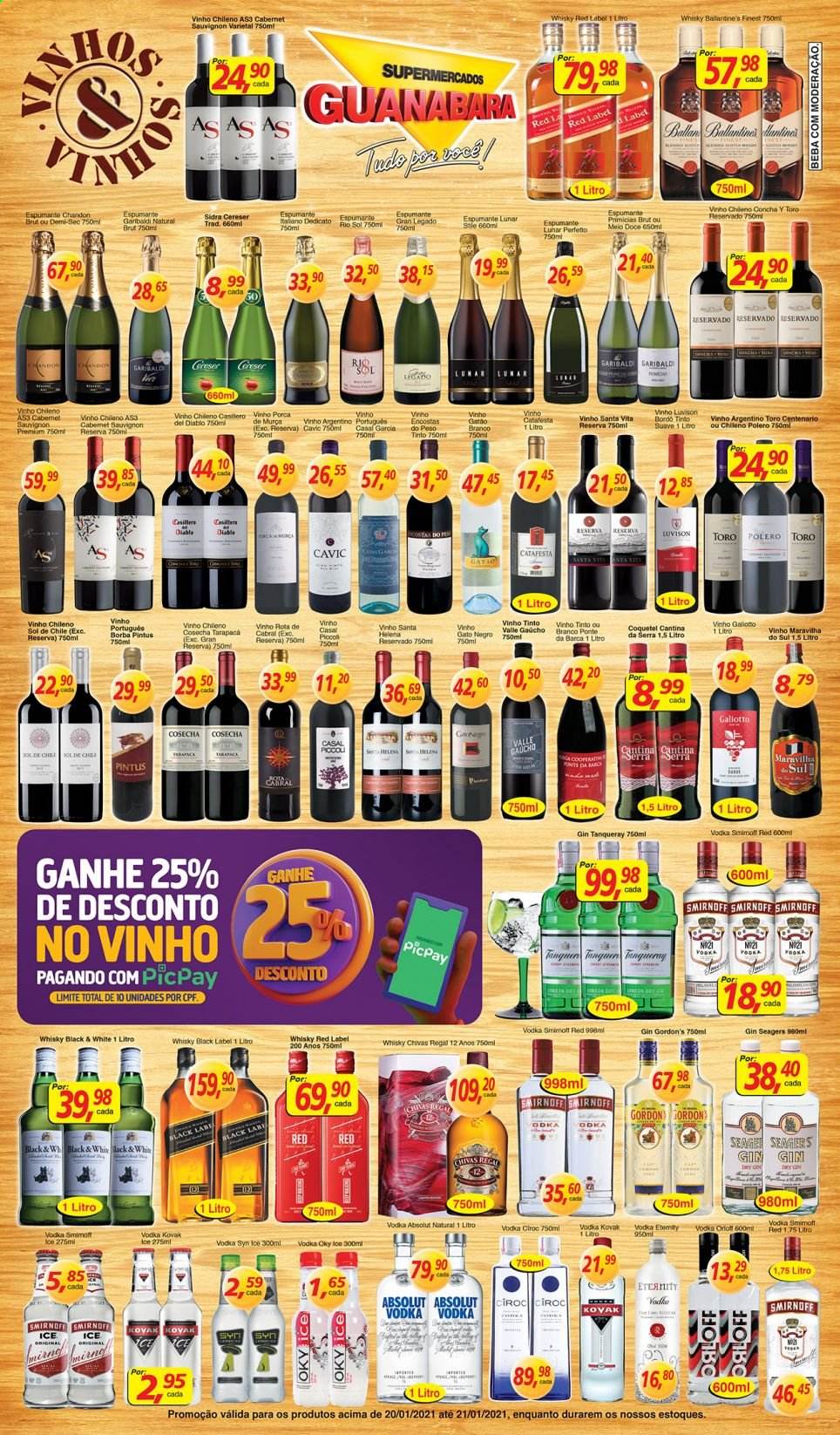 Folheto Supermercados Guanabara - 20/01/2021 - 21/01/2021. Página 8