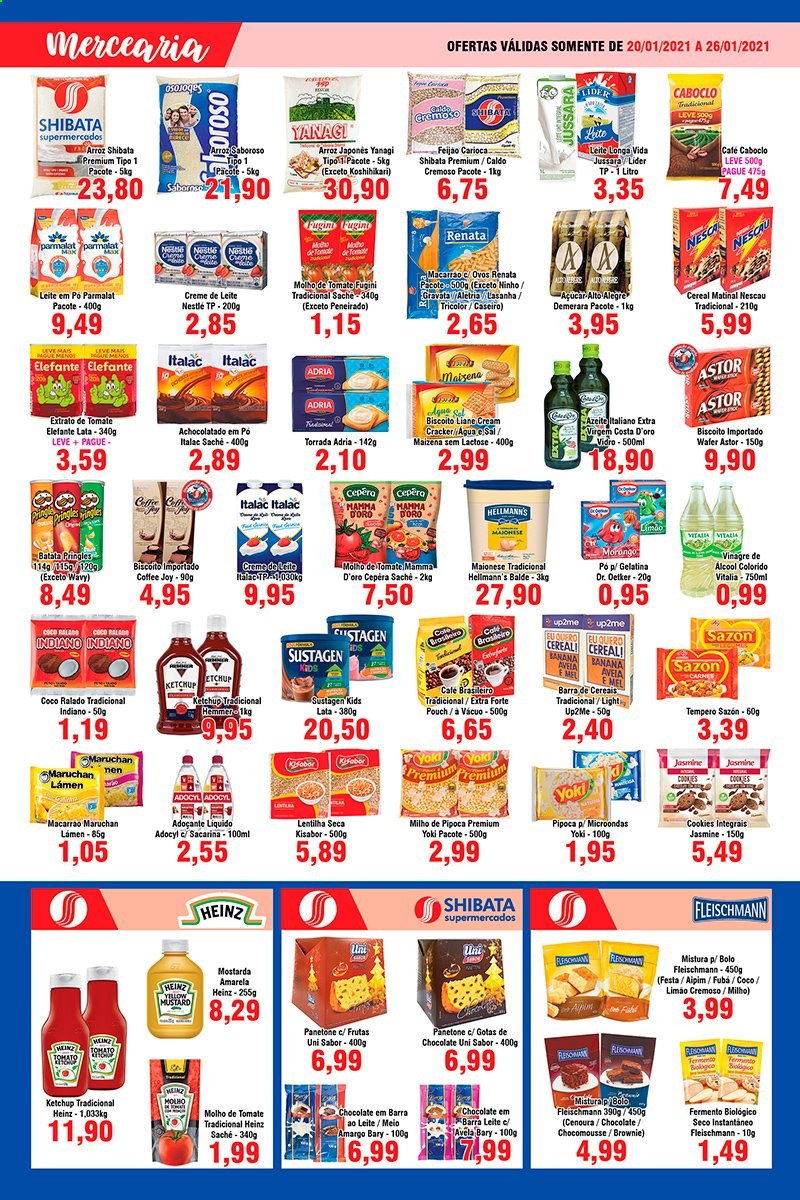 Folheto Shibata Supermercados - 20/01/2021 - 26/01/2021. Página 2
