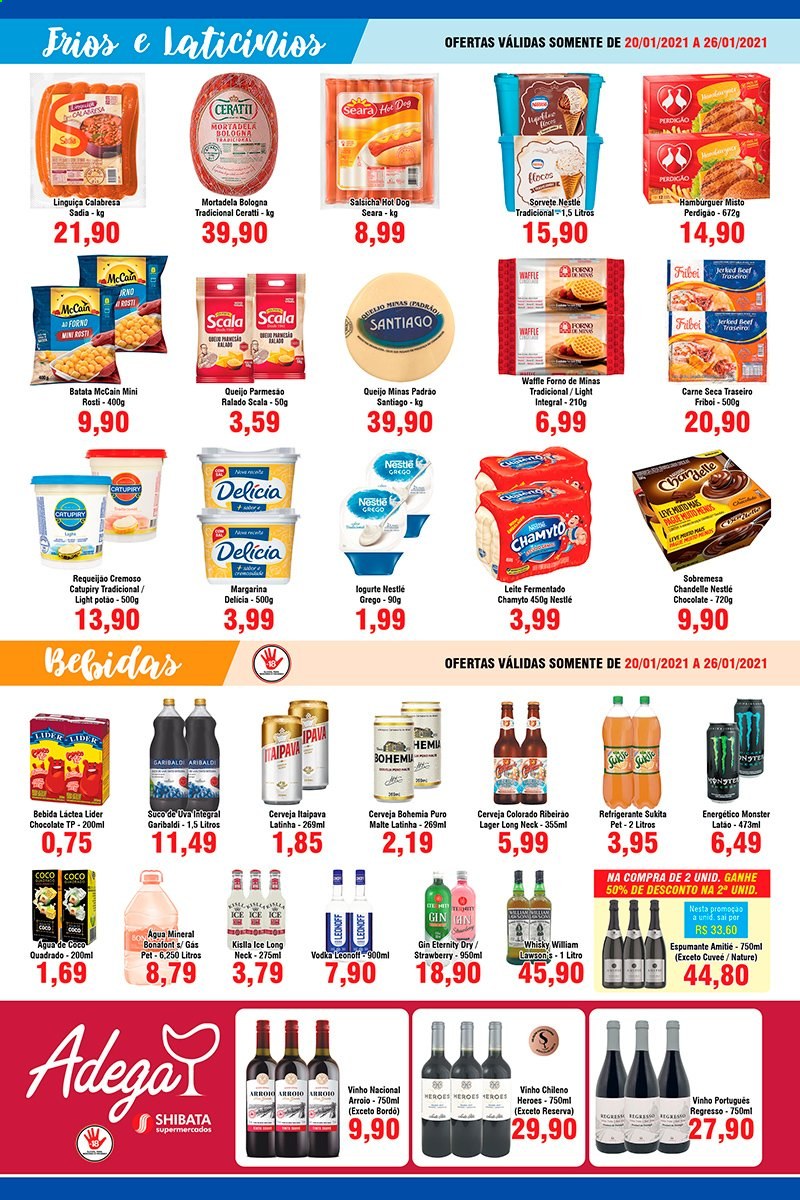 Folheto Shibata Supermercados - 20/01/2021 - 26/01/2021. Página 3