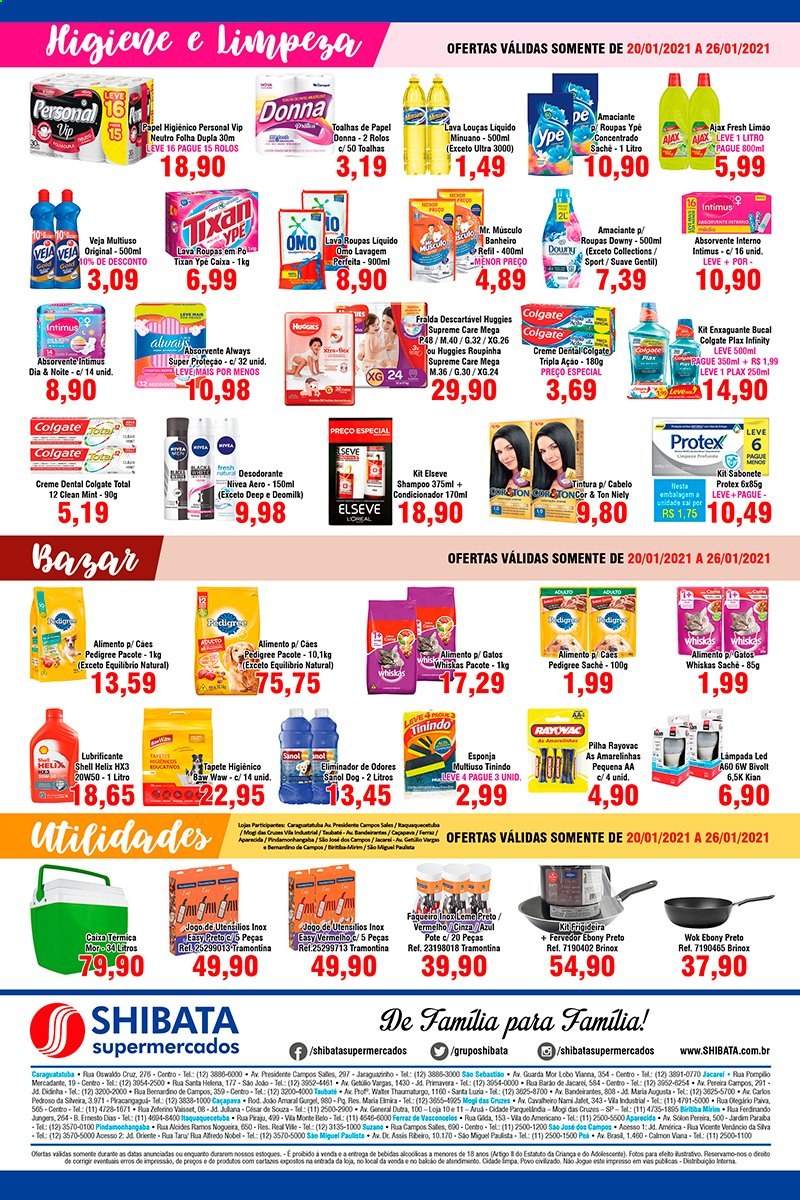 Folheto Shibata Supermercados - 20/01/2021 - 26/01/2021. Página 4
