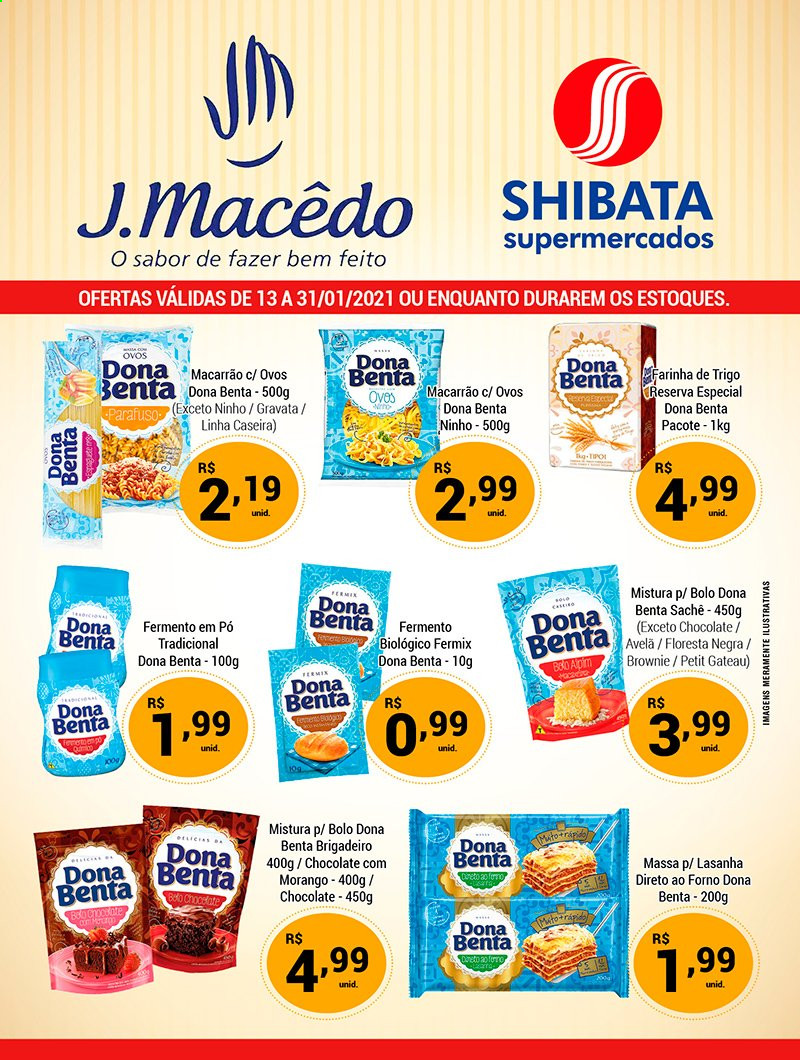 Folheto Shibata Supermercados - 13/01/2021 - 31/01/2021. Página 1