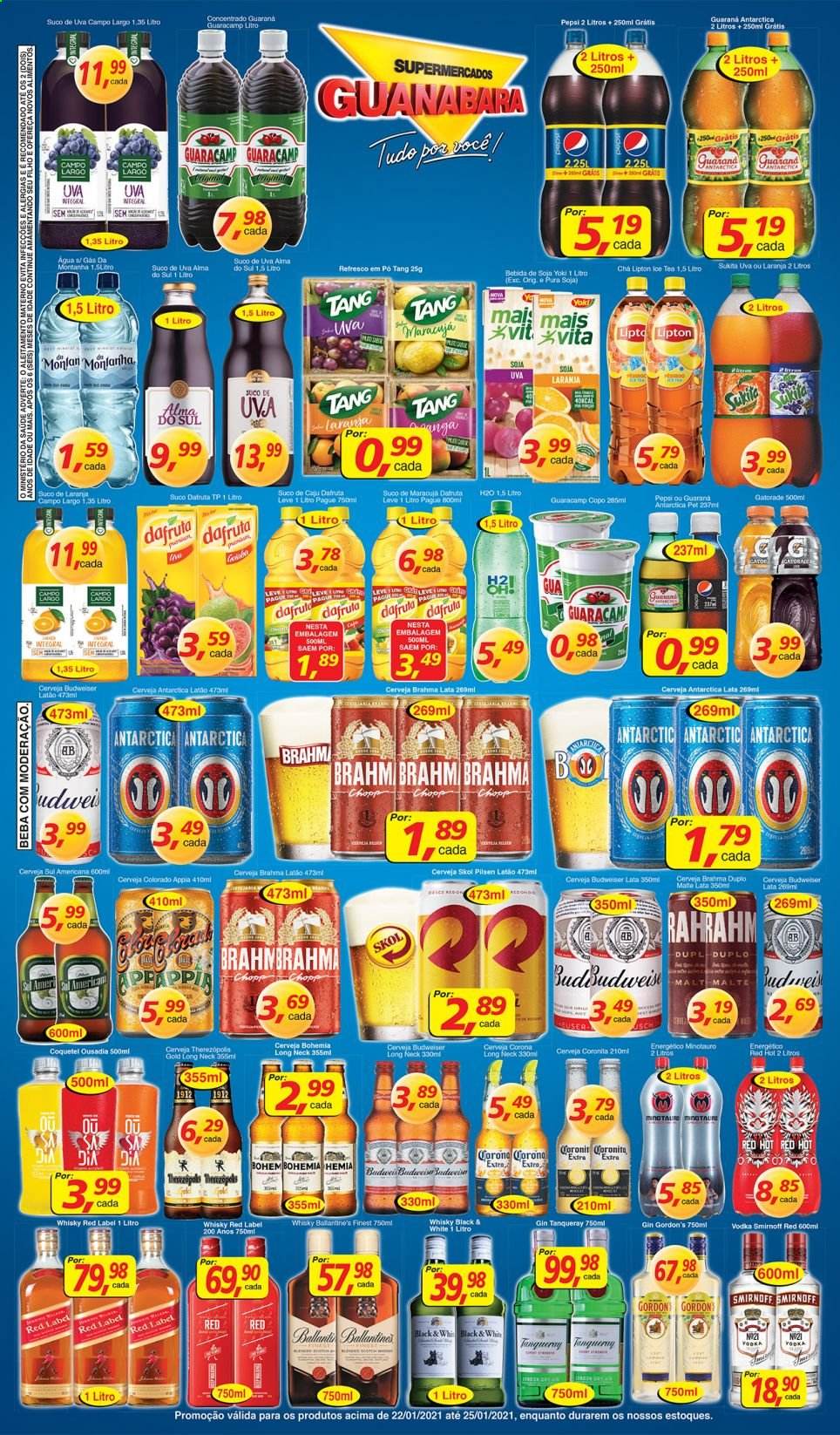 Folheto Supermercados Guanabara - 22/01/2021 - 25/01/2021. Página 7