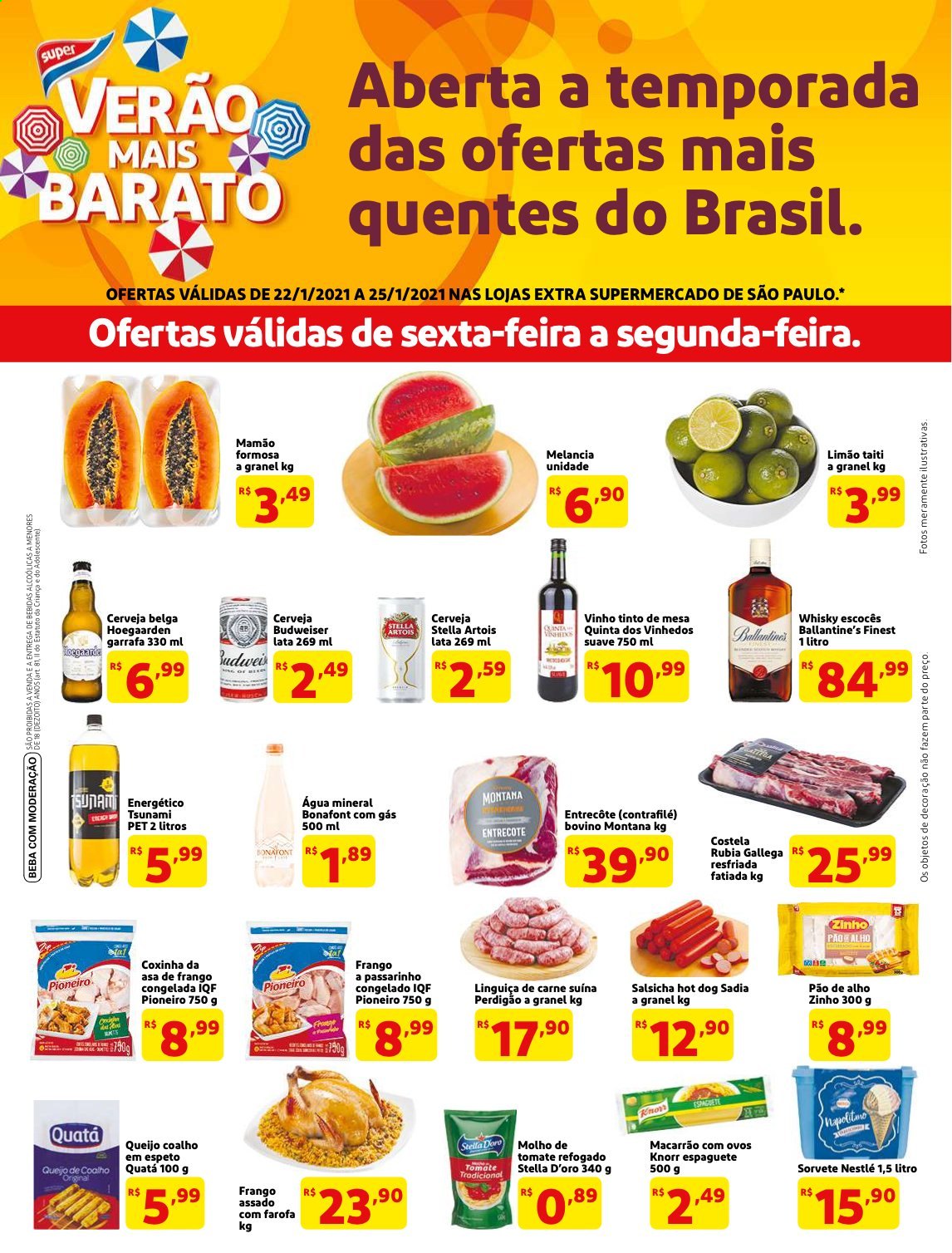 Folheto Extra - 22/01/2021 - 25/01/2021. Página 1
