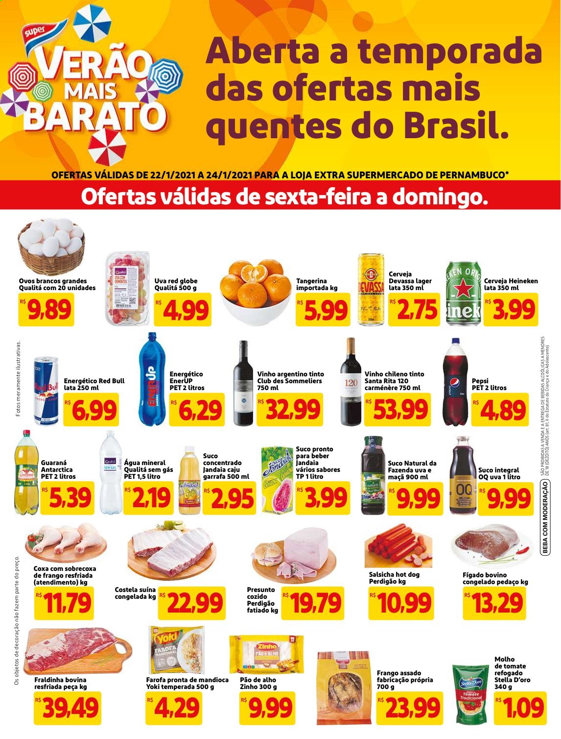 Folheto Extra - 22/01/2021 - 24/01/2021. Página 1