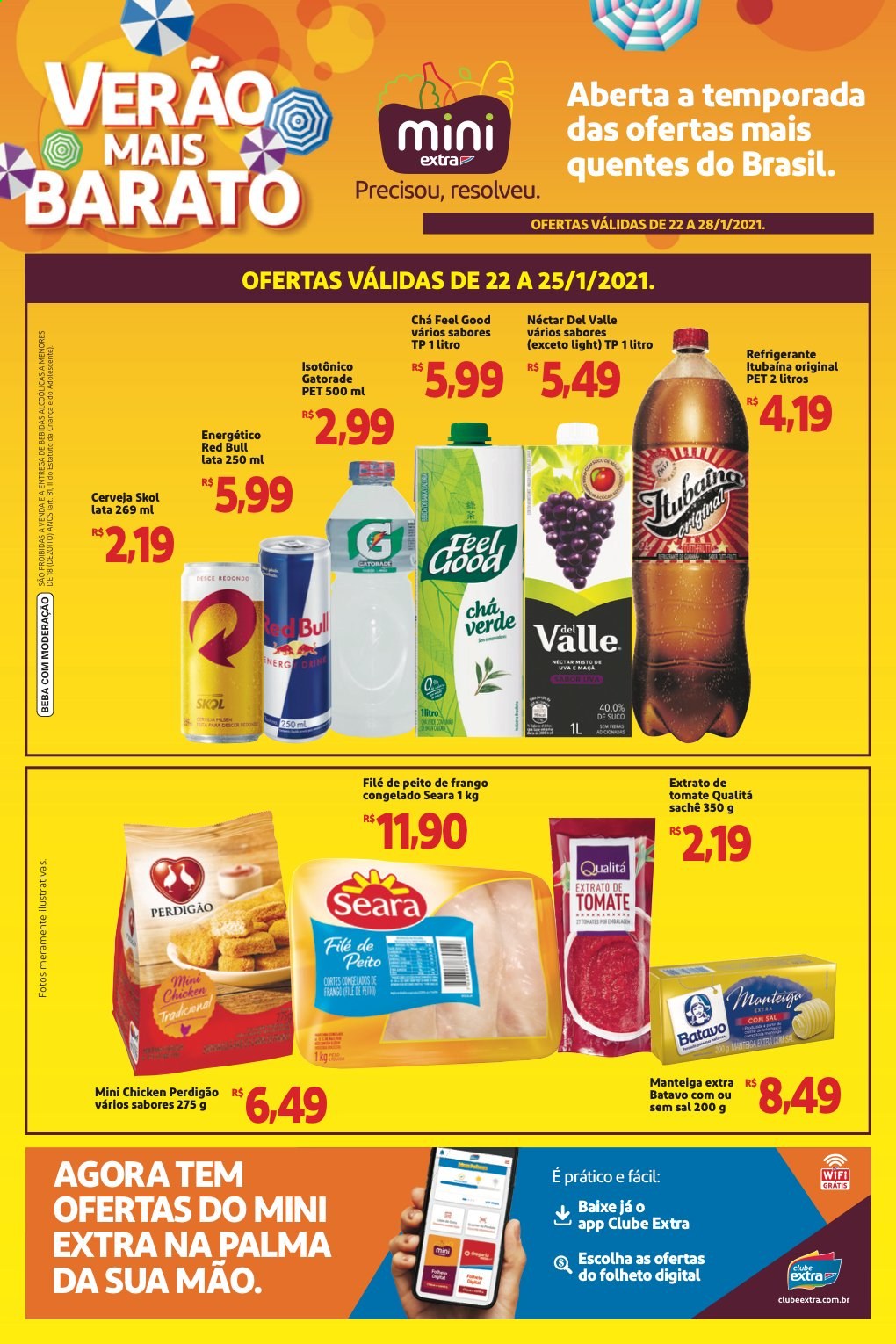 Folheto Extra - 22/01/2021 - 28/01/2021. Página 1