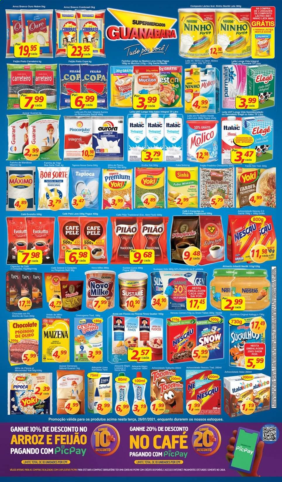 Folheto Supermercados Guanabara - 26/01/2021 - 26/01/2021. Página 2
