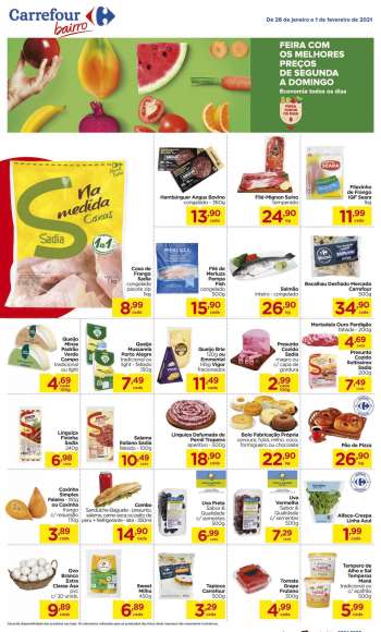 Folheto Carrefour Bairro - 26.01.2021 - 01.02.2021.