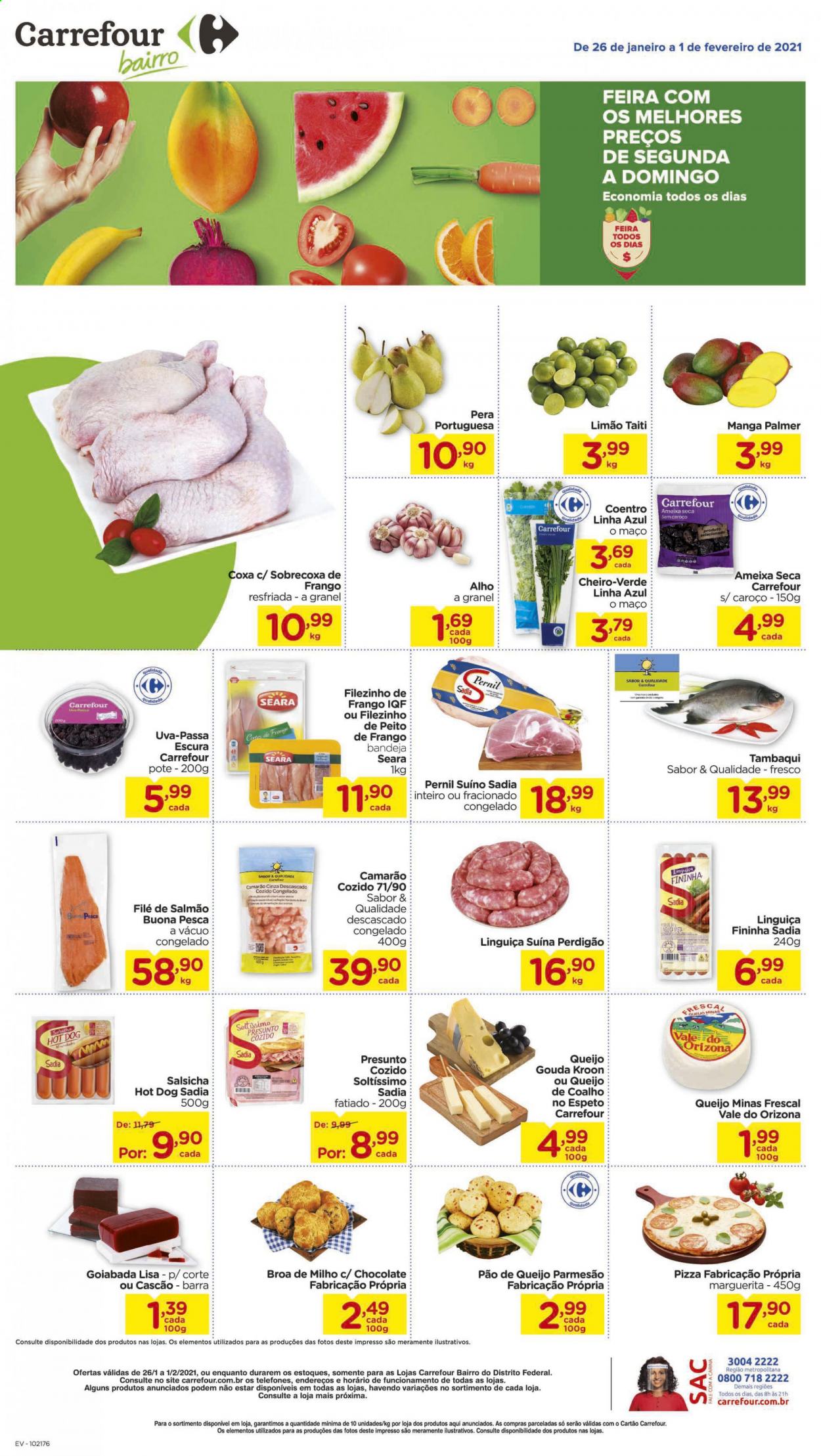 Folheto Carrefour Bairro - 26/01/2021 - 01/02/2021. Página 1