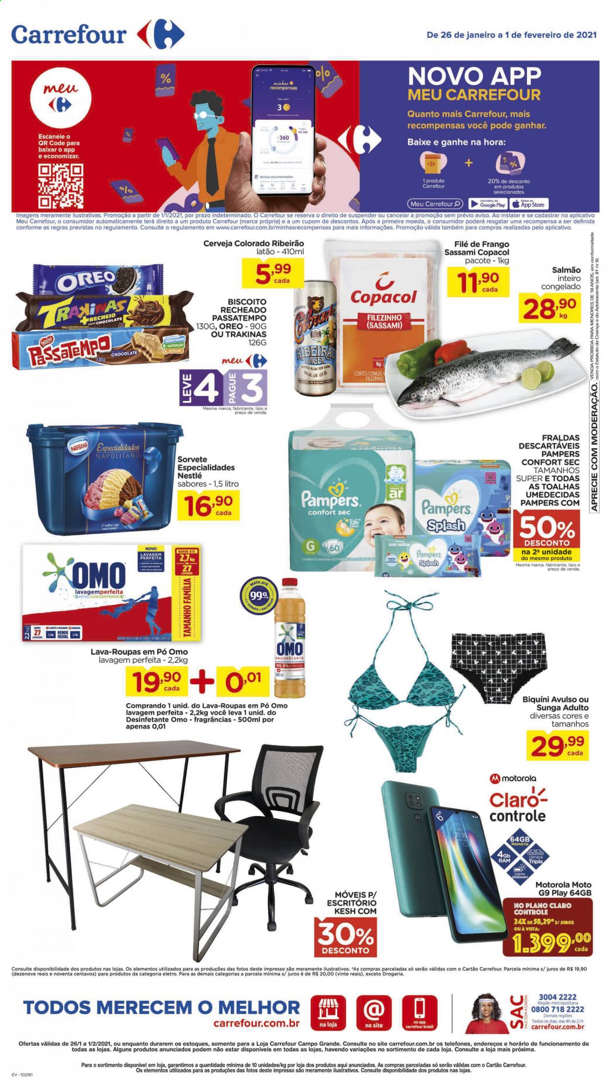 Folheto Carrefour Hiper - 26/01/2021 - 01/02/2021. Página 1