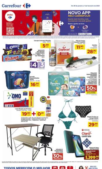 Folheto Carrefour Hiper - 26.01.2021 - 01.02.2021.