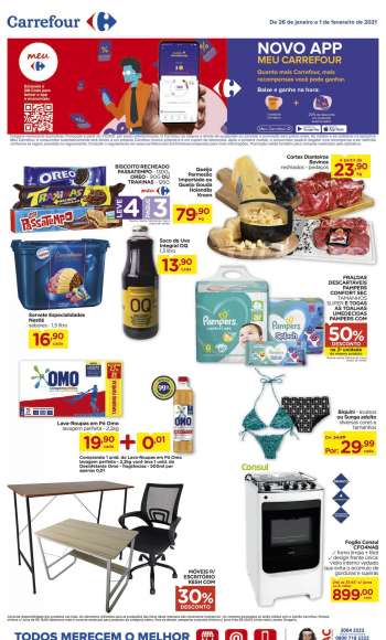 Folheto Carrefour Hiper - 26.01.2021 - 01.02.2021.
