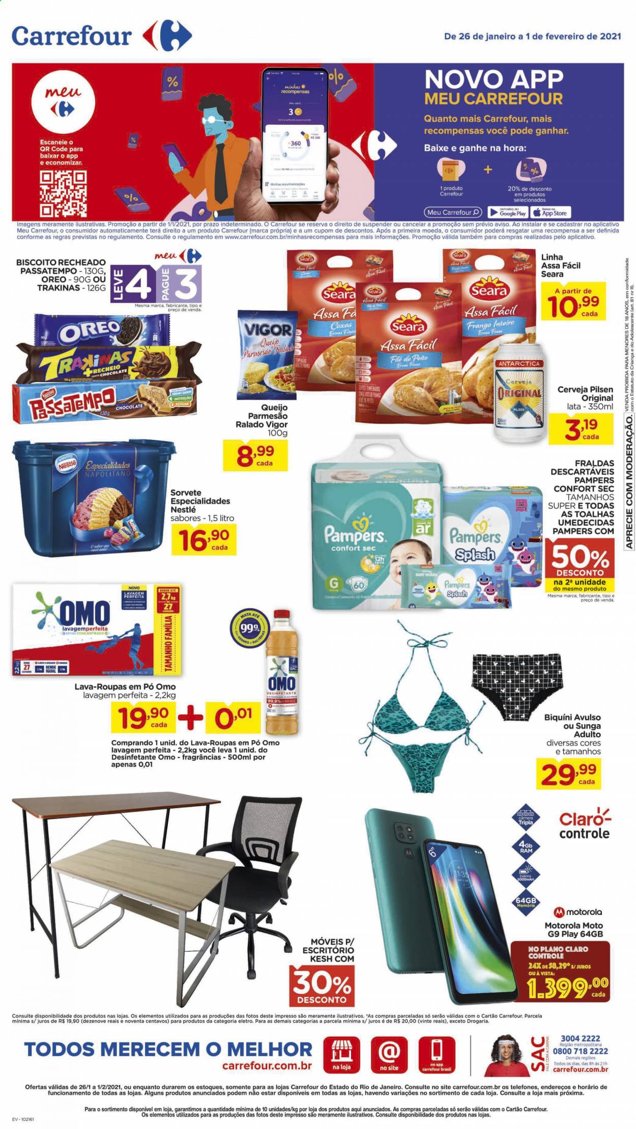 Folheto Carrefour Hiper - 26/01/2021 - 01/02/2021. Página 1