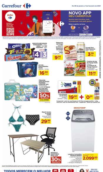 Folheto Carrefour Hiper - 26.01.2021 - 01.02.2021.