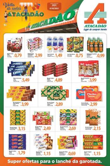 Folheto Atacadão - 29.01.2021 - 07.03.2021.