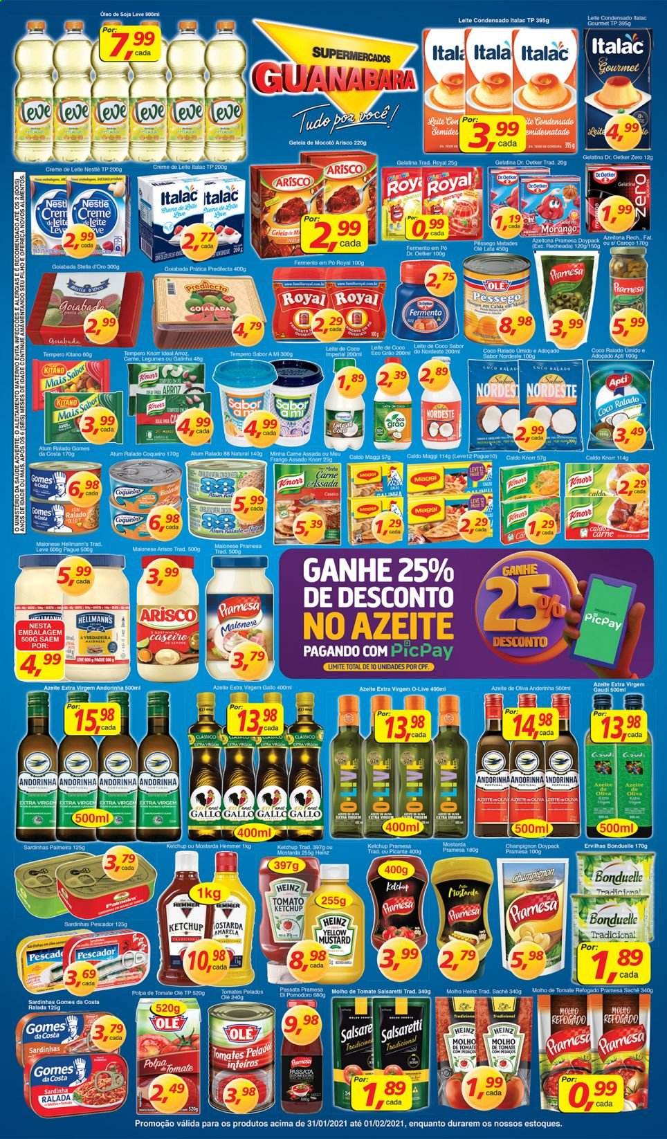 Folheto Supermercados Guanabara - 31/01/2021 - 01/02/2021. Página 3