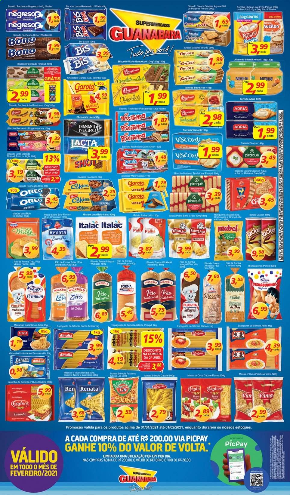 Folheto Supermercados Guanabara - 31/01/2021 - 01/02/2021. Página 4