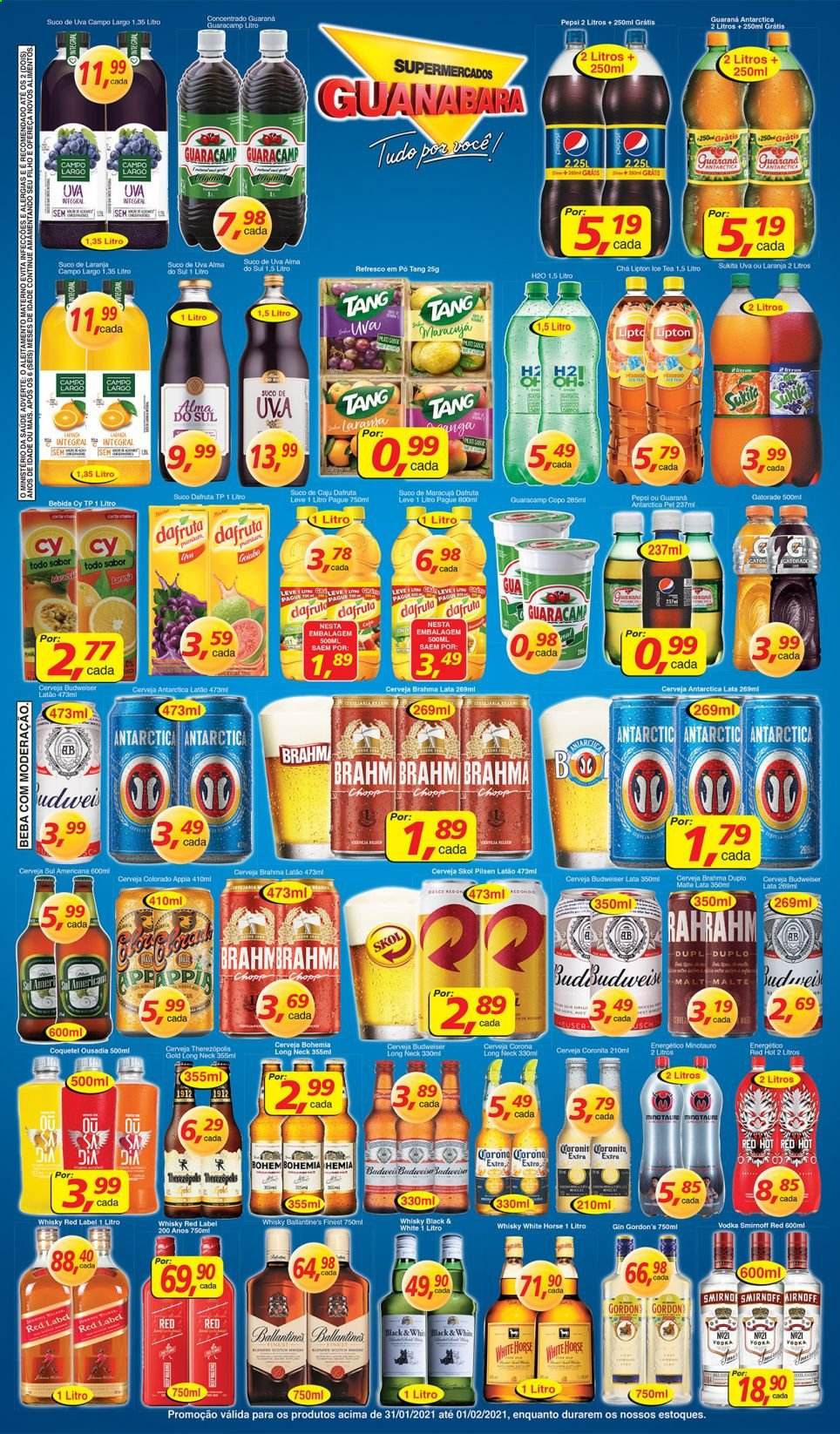 Folheto Supermercados Guanabara - 31/01/2021 - 01/02/2021. Página 7