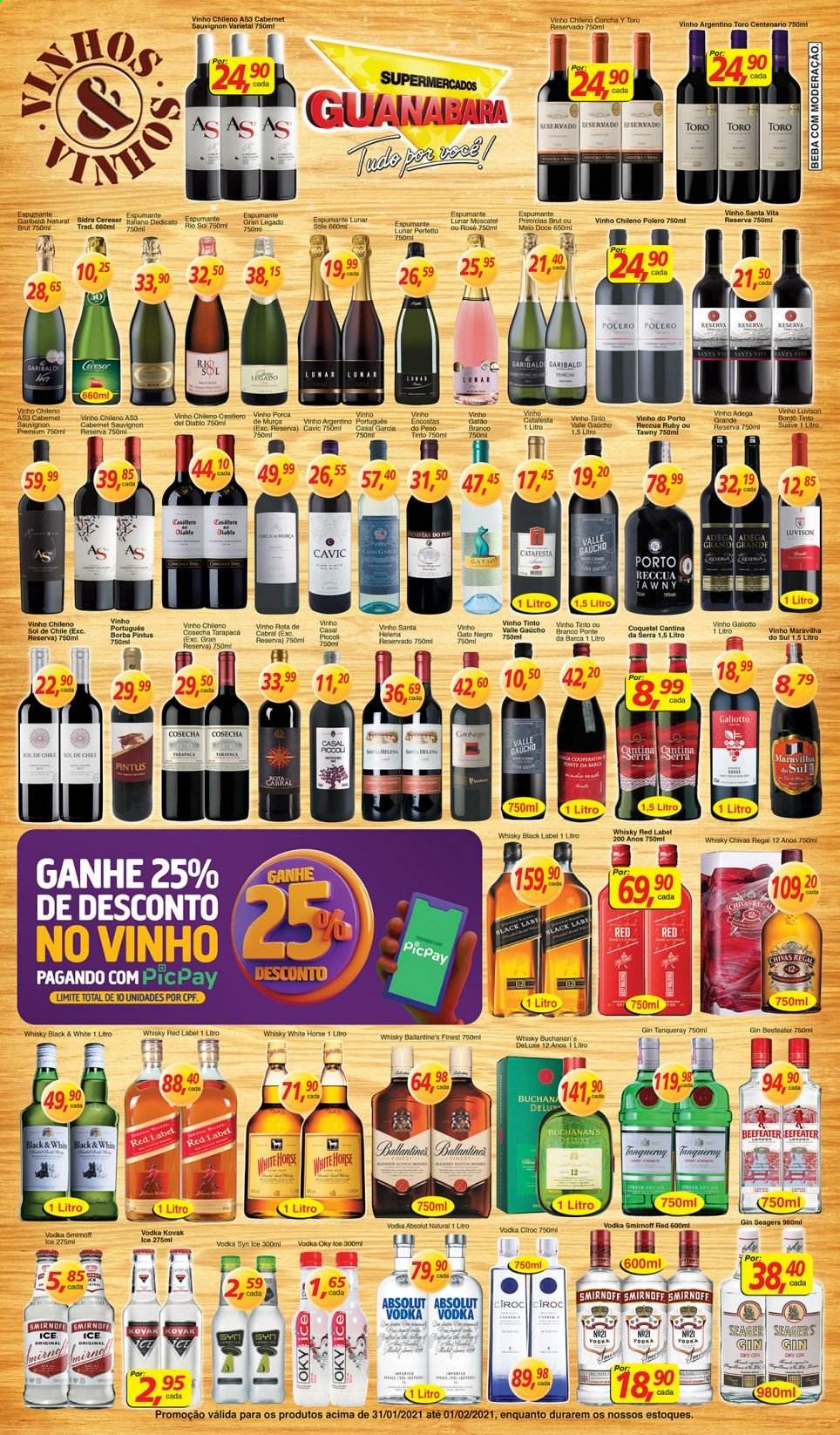 Folheto Supermercados Guanabara - 31/01/2021 - 01/02/2021. Página 8