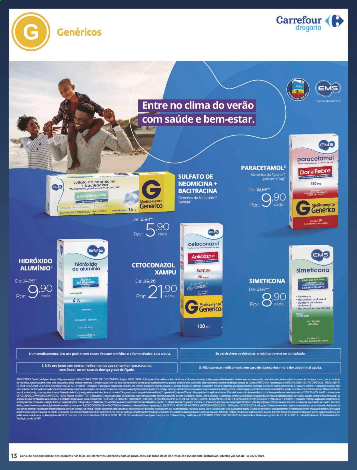 Folheto Carrefour Drogaria - 01/02/2021 - 28/02/2021. Página 13