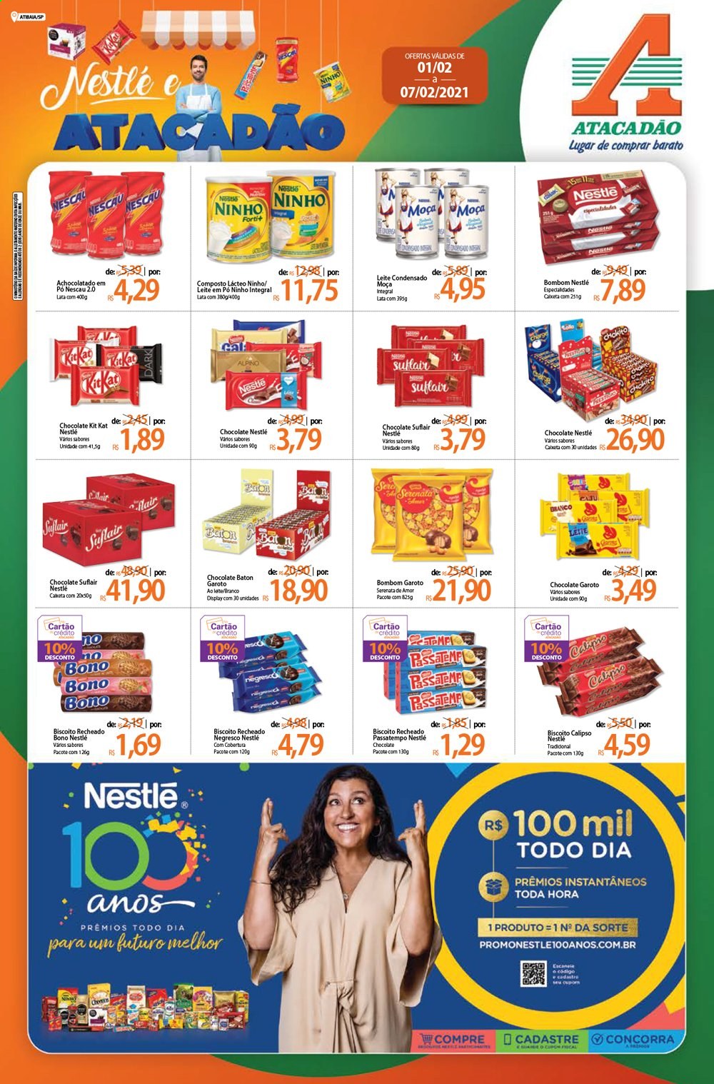 Folheto Atacadão - 01/02/2021 - 07/02/2021. Página 1