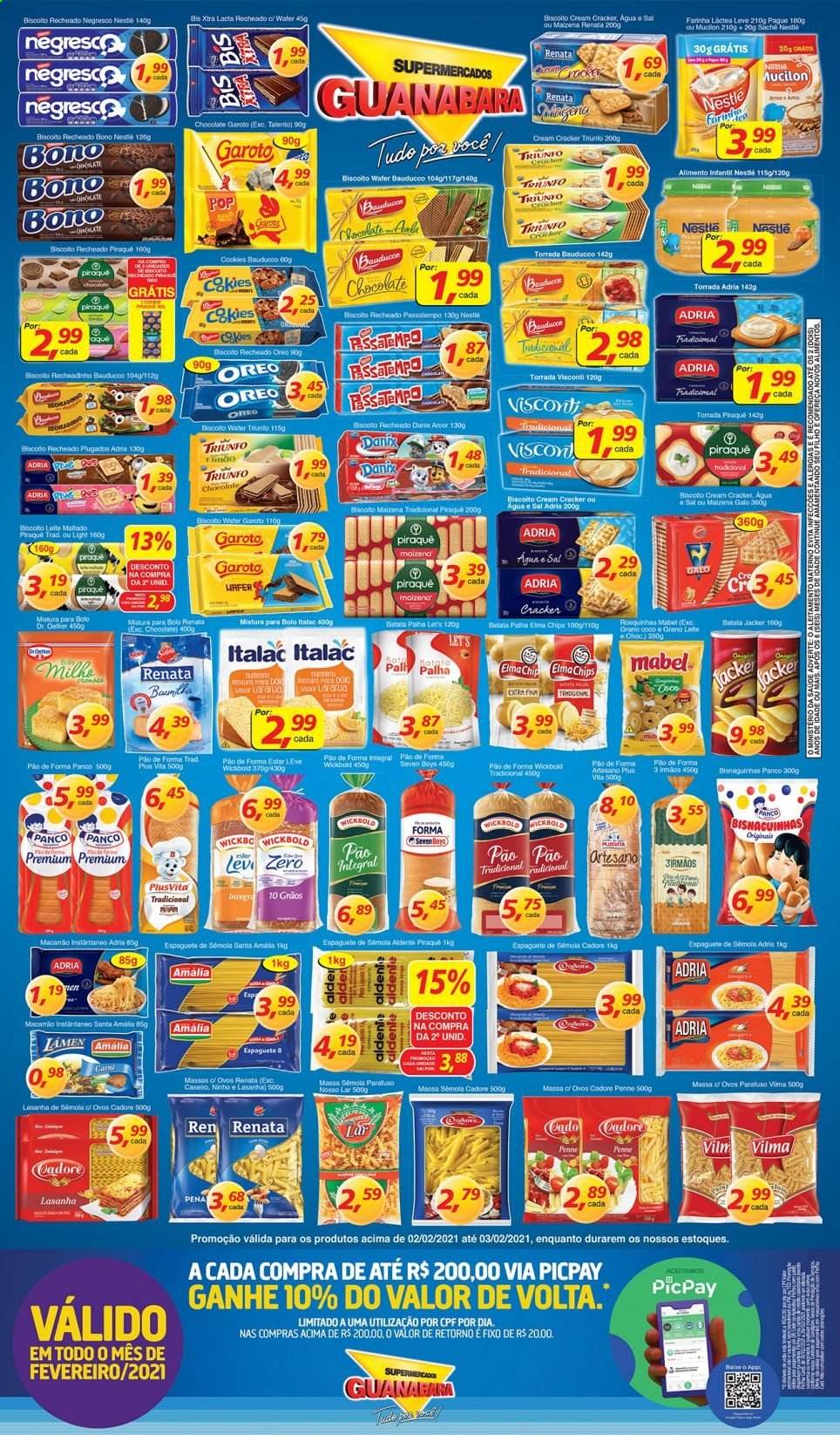 Folheto Supermercados Guanabara - 02/02/2021 - 03/02/2021. Página 4