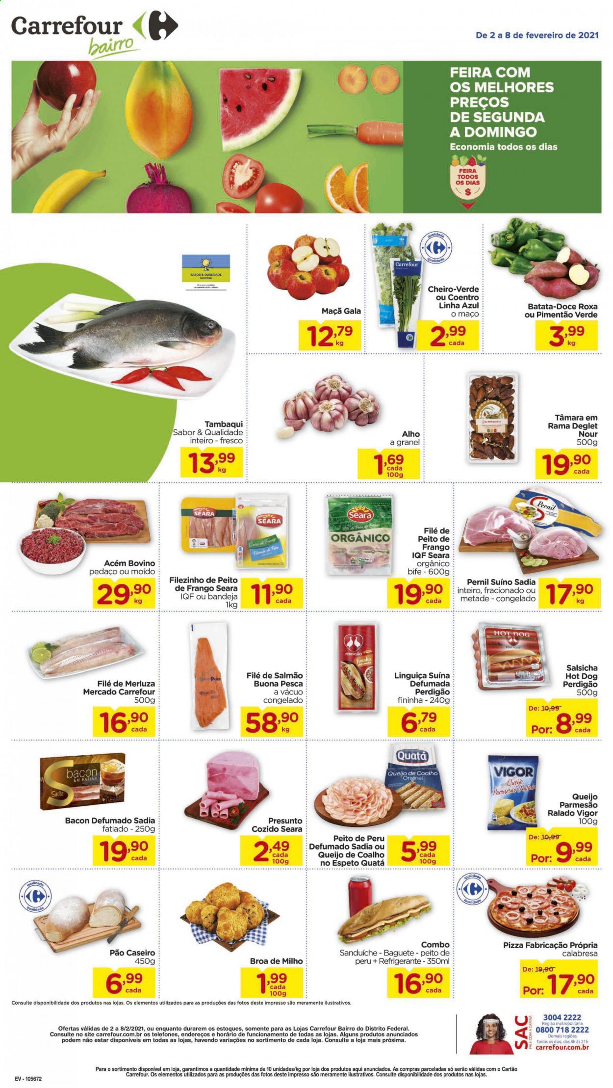 Folheto Carrefour Bairro - 02/02/2021 - 08/02/2021. Página 1