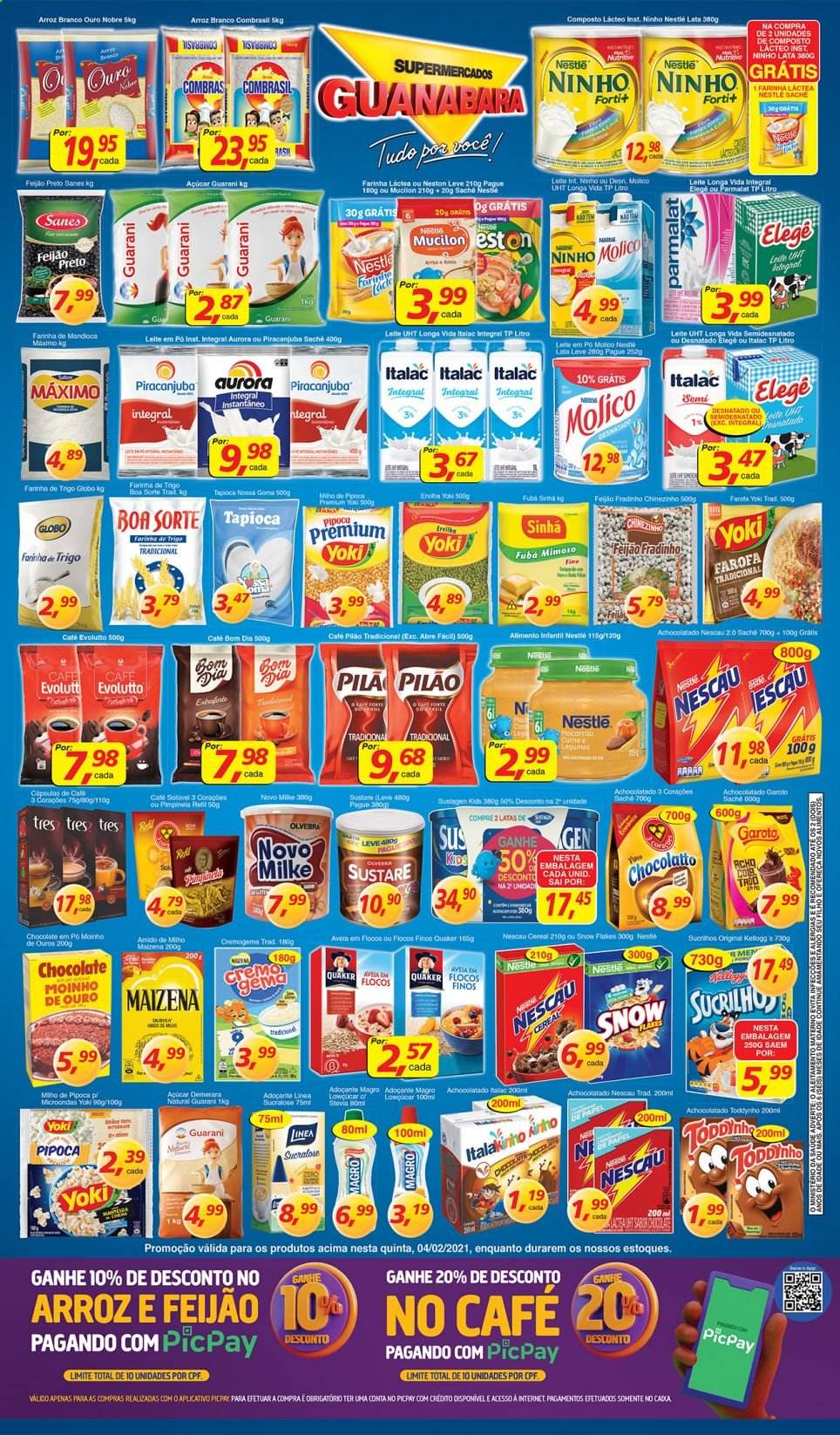 Folheto Supermercados Guanabara - 04/02/2021 - 04/02/2021. Página 2