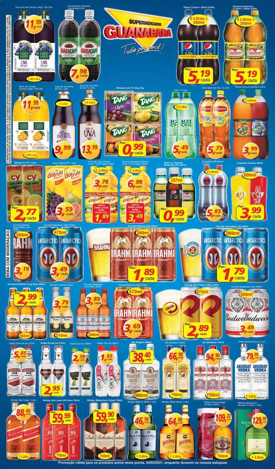 Folheto Supermercados Guanabara - 04/02/2021 - 04/02/2021. Página 6