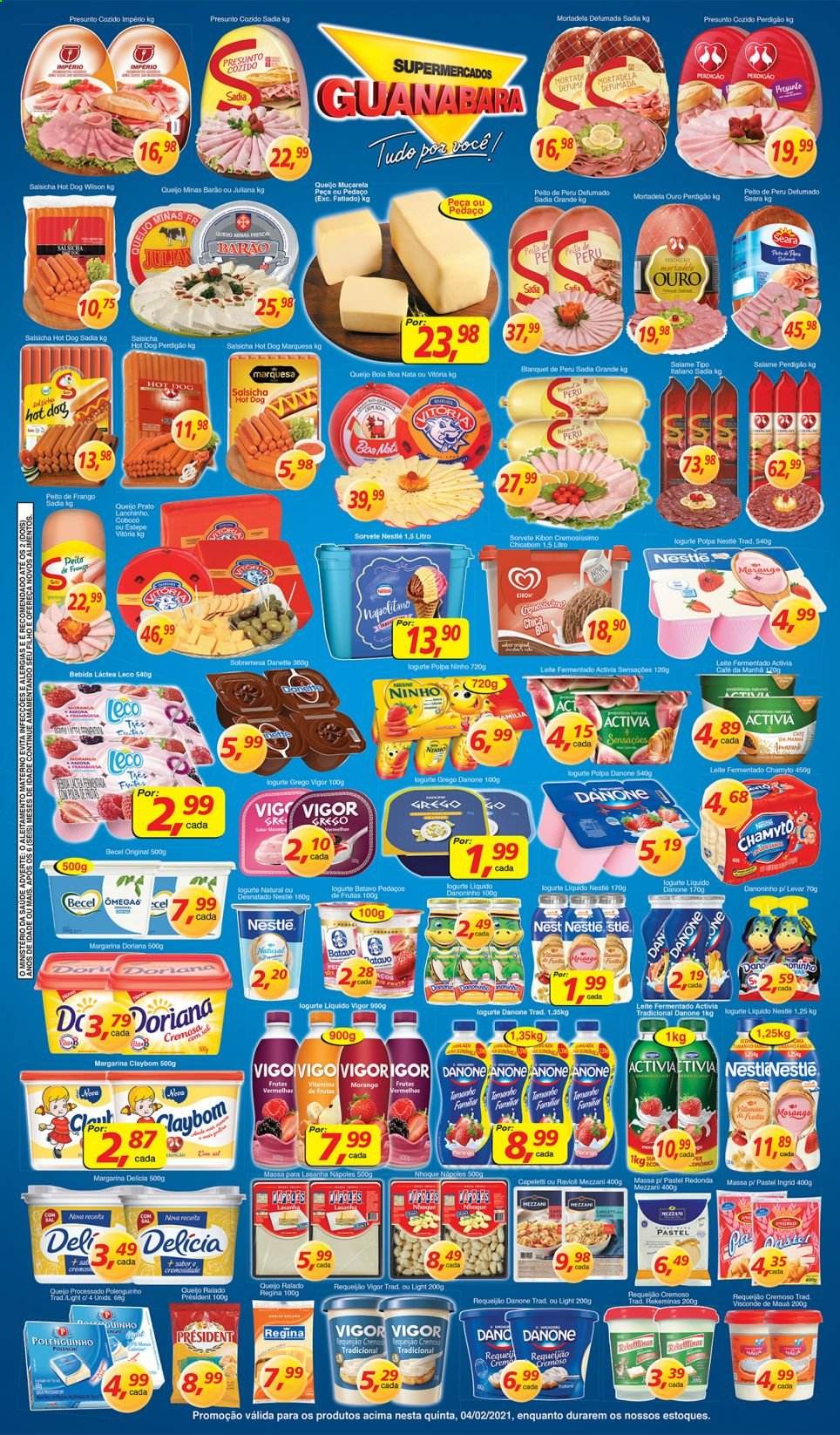 Folheto Supermercados Guanabara - 04/02/2021 - 04/02/2021. Página 8