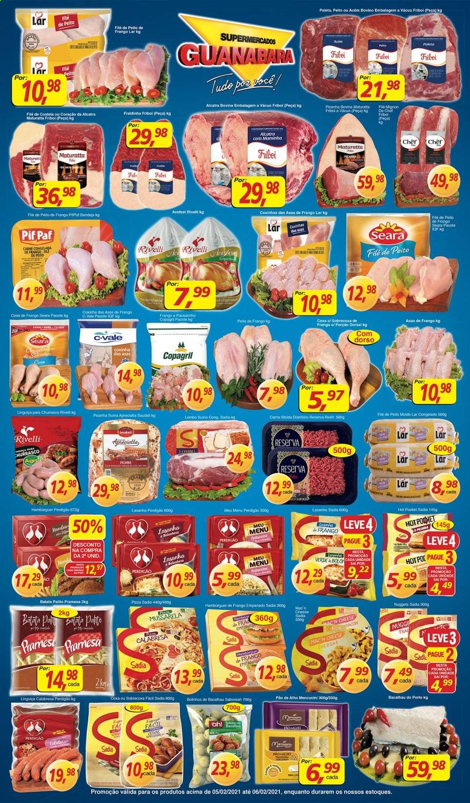 Folheto Supermercados Guanabara - 05/02/2021 - 06/02/2021. Página 5