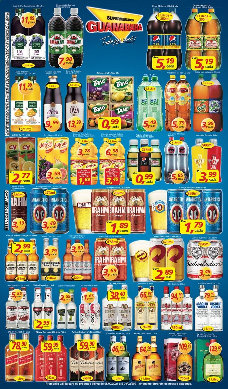 Folheto Supermercados Guanabara - 05/02/2021 - 06/02/2021. Página 6